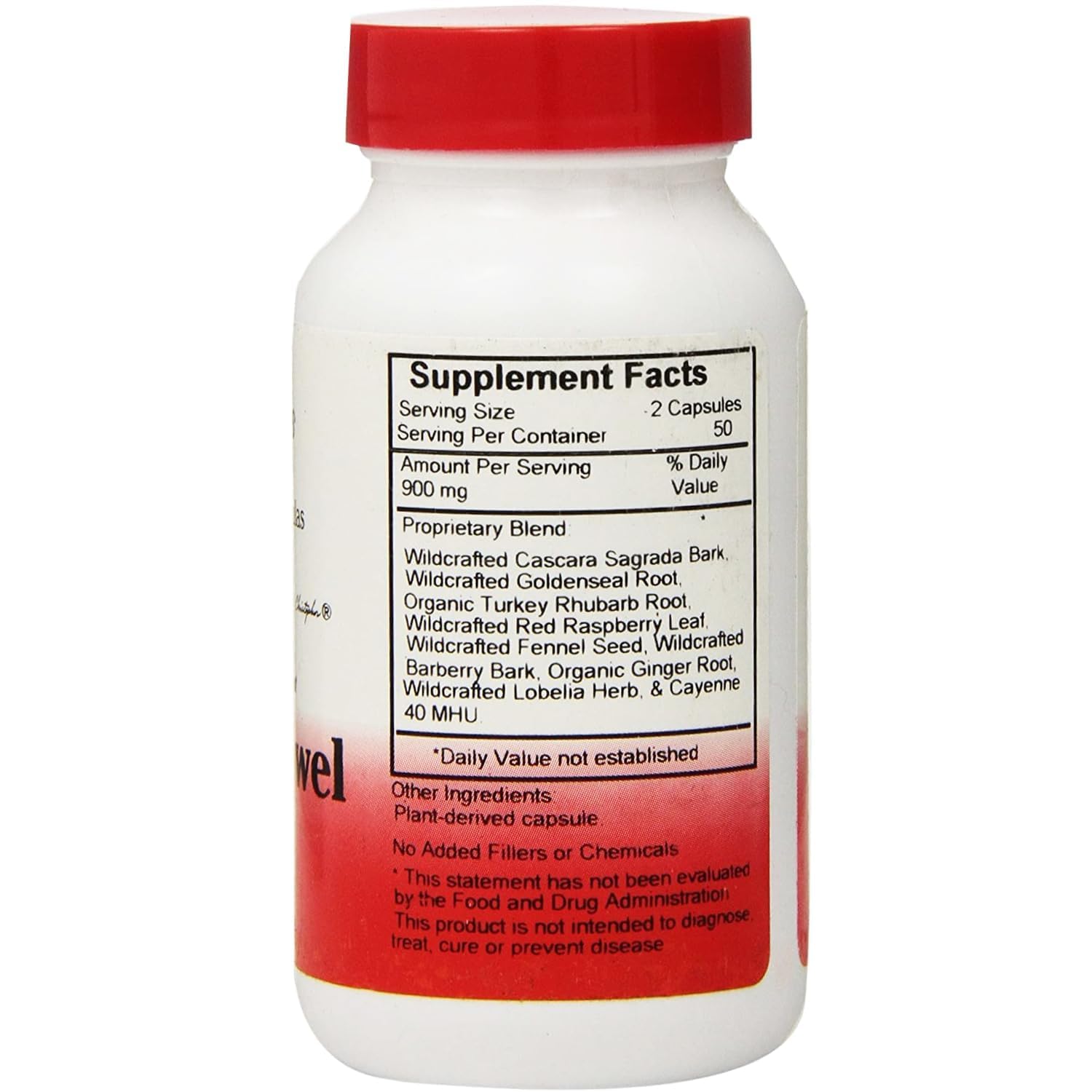 Dr. Christopher's Lower Bowel Cleanse Formula Capsules - Herbal Laxative Colon Dr. Christopher's