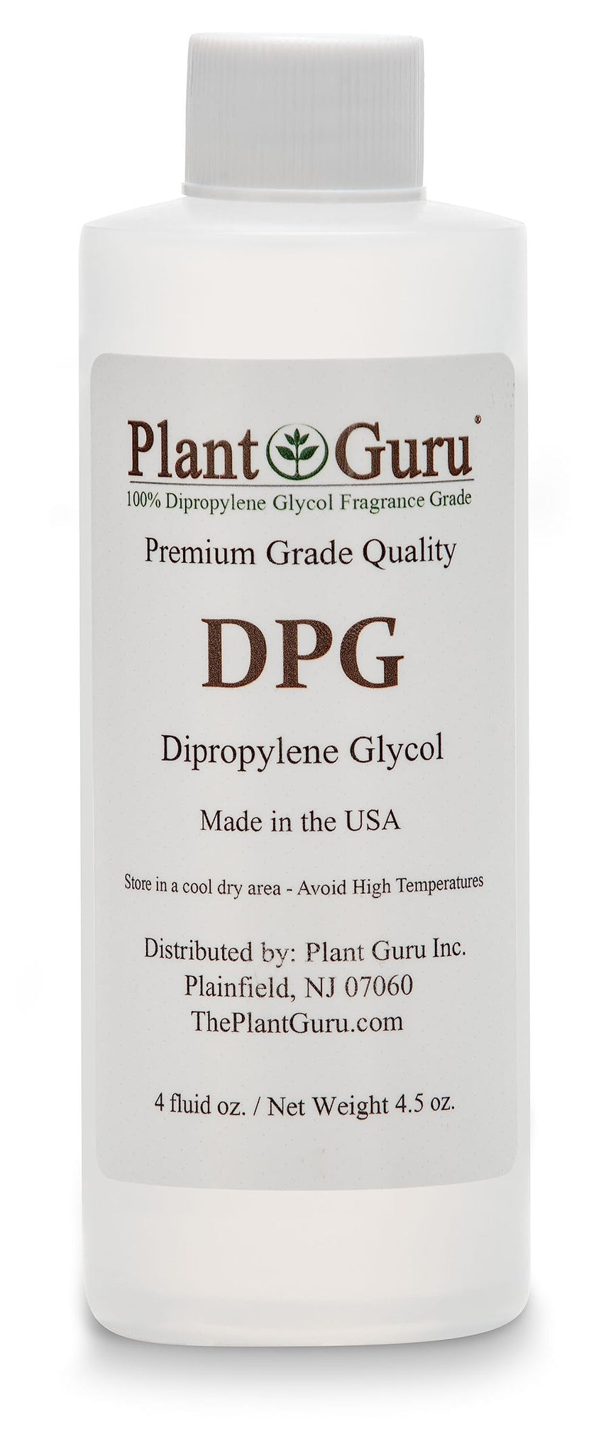 Dipropylene Glycol DPG 4 fl. oz. - Fragrance Grade Carrier Oil - Great for Incense Making