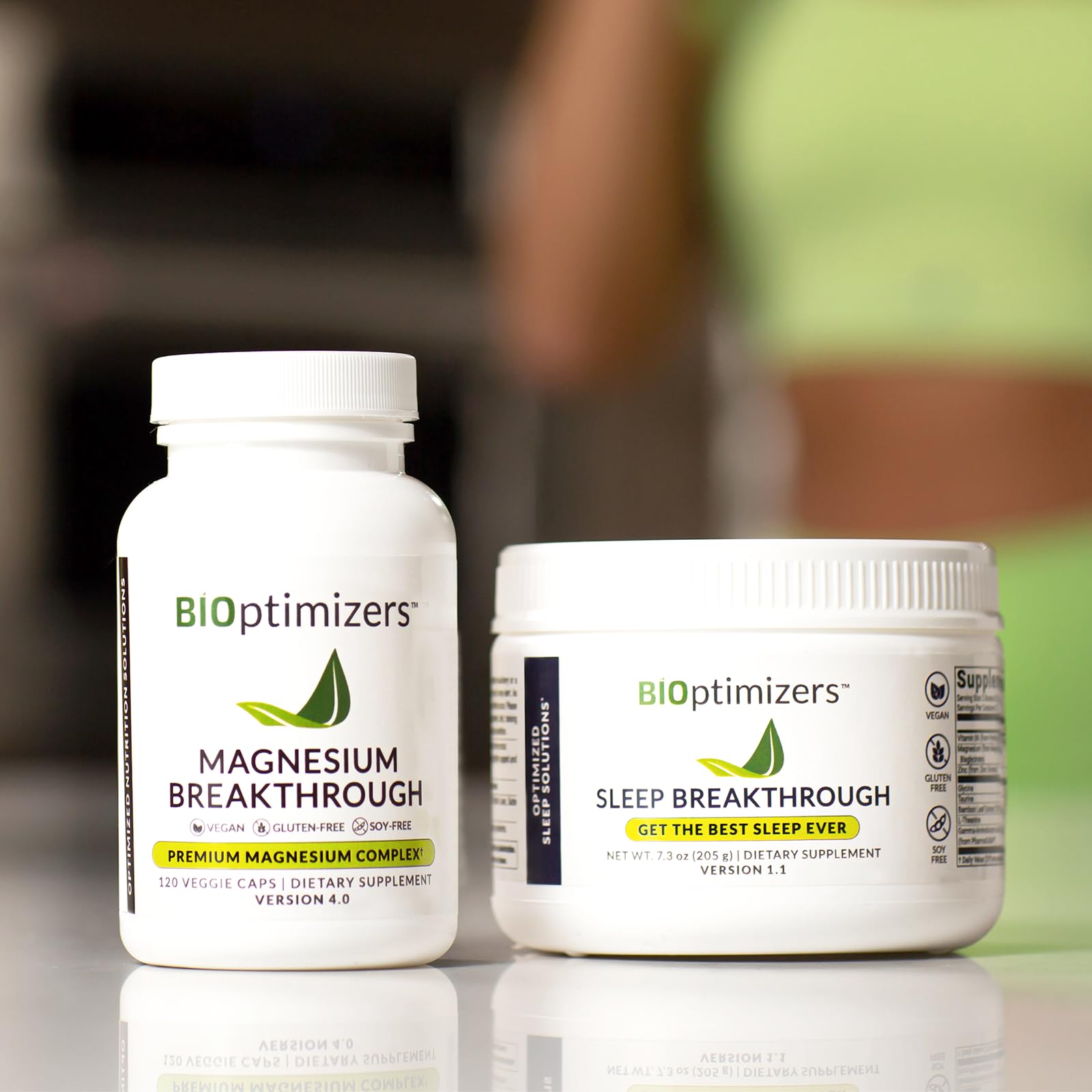 Magnesium Breakthrough Supplement 4.0 - Has 7 Forms of Magnesium: Glycinate, Malate BiOptimizers