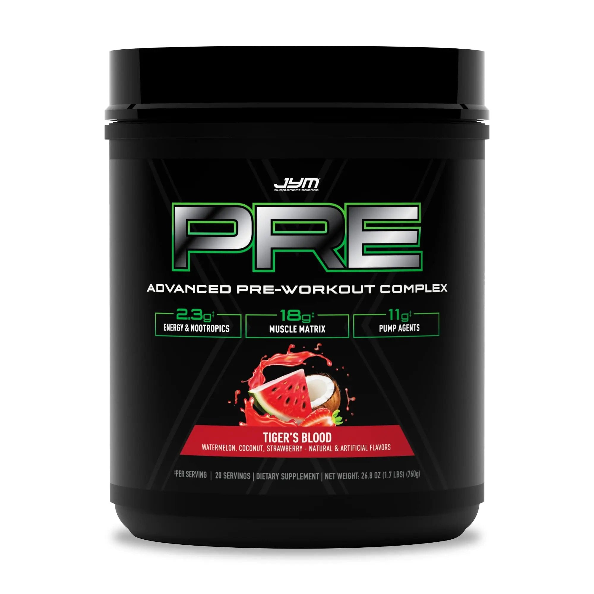 PRE JYM X - Tiger's Blood