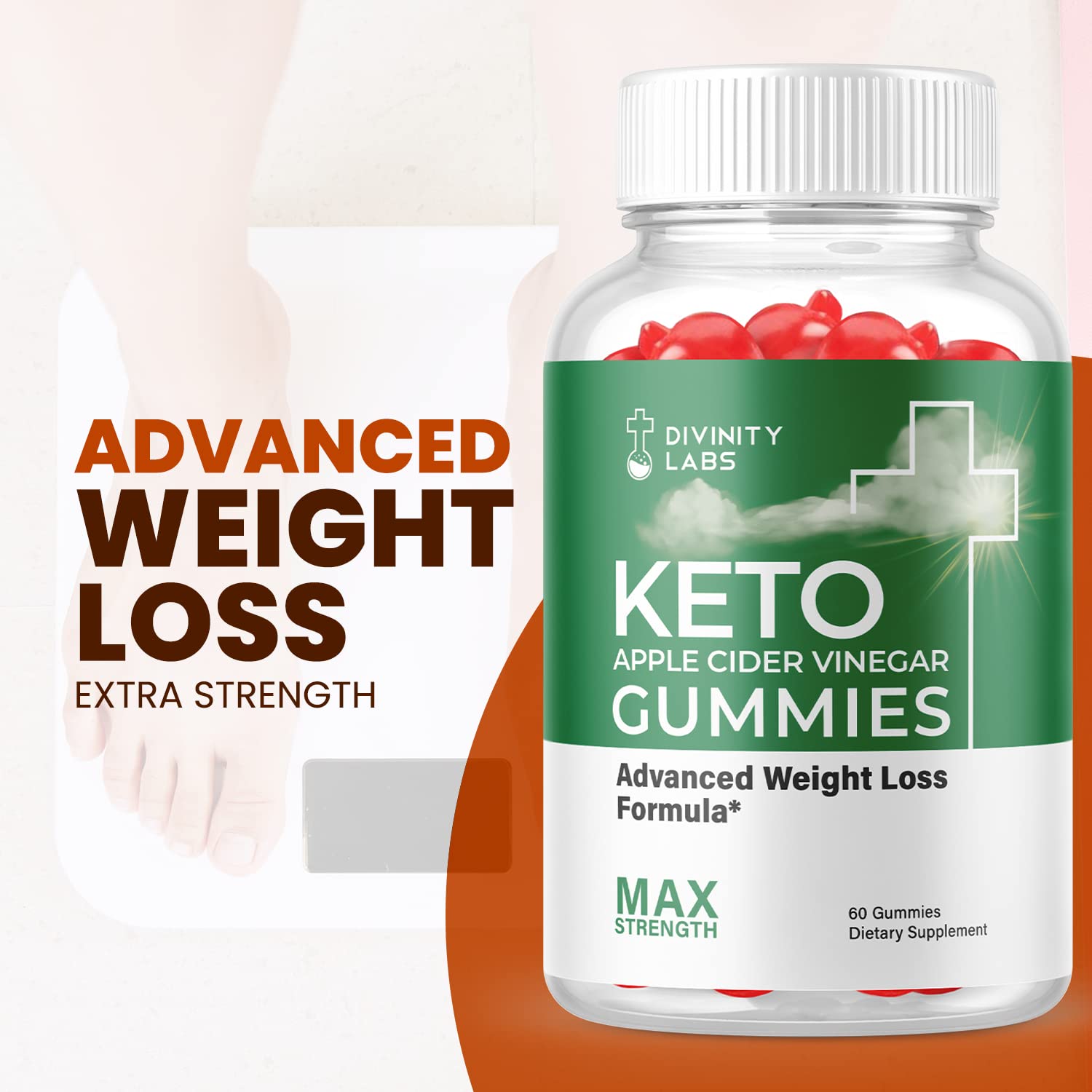 Ark Labs Divinity Labs Keto ACV Gummies, Gummies (3 Pack) Ark Labs