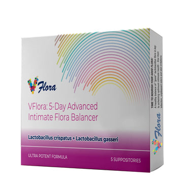 VagiBiom 5-Day Vflora (Lactobacillus crispatus + L. gasseri) to Balance Intimate Flora