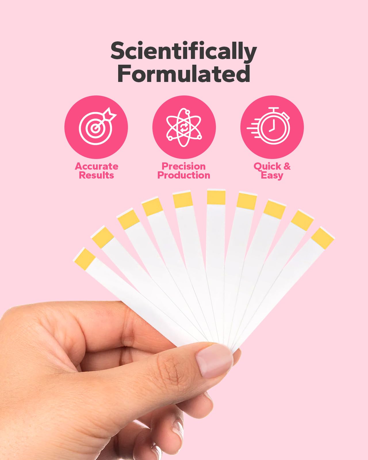 Choppie Vaginal Health pH Test Strips (50 Strips), pH Balance Test Strips for Women, Vaginal pH Test Strips Choppie