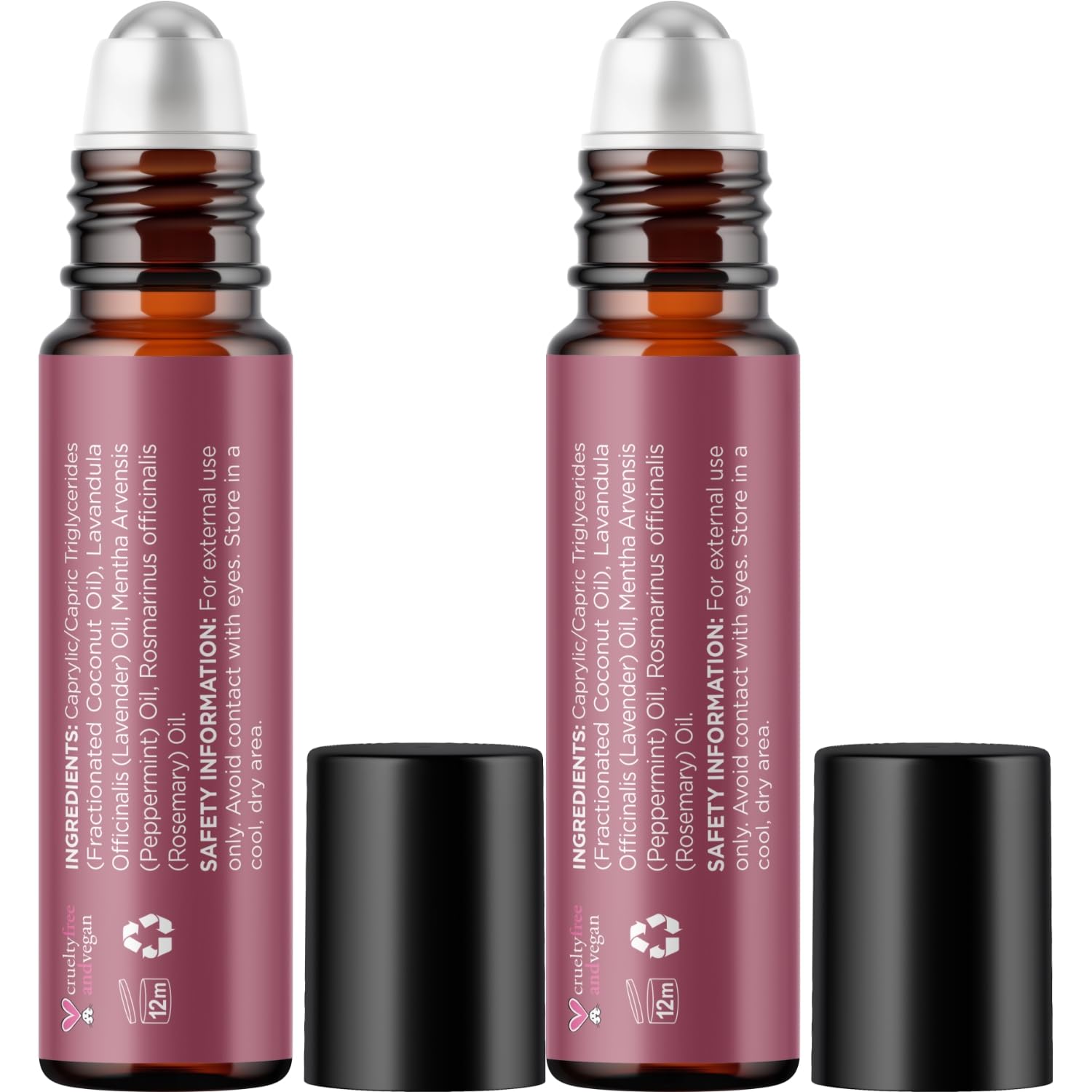 Headache Essential Oil Roll On - Clarify Essential Oil Blend Headache Roll On with Aromatherapy Oils Maple Holistics