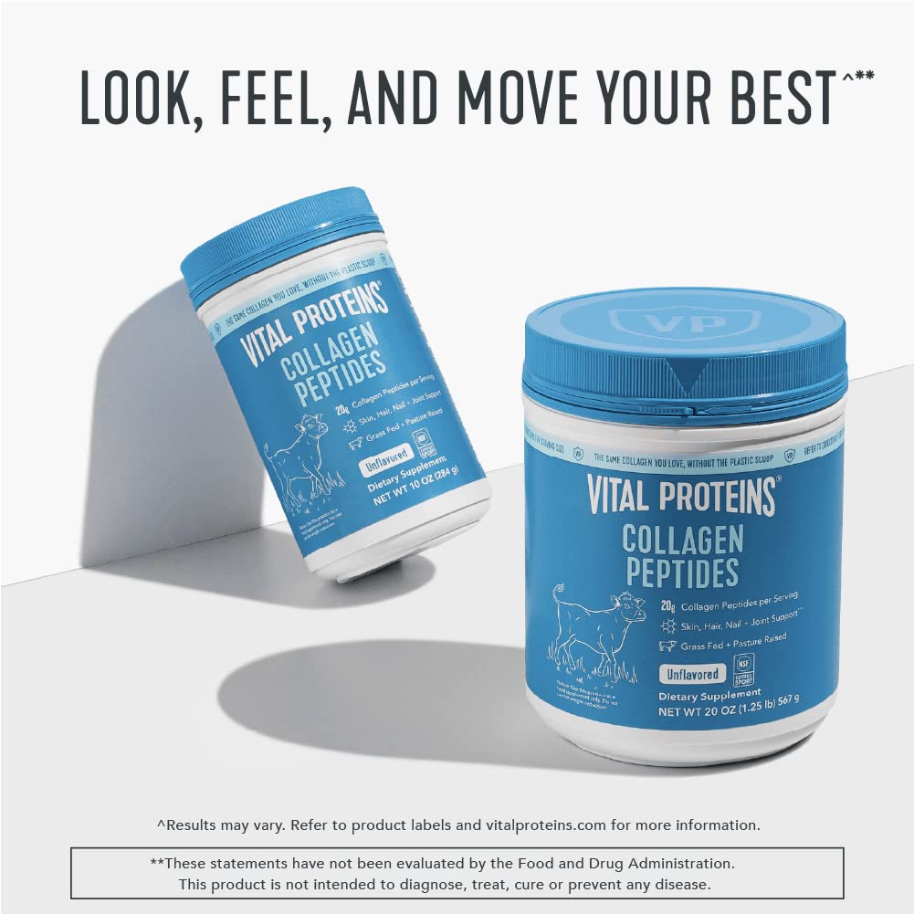 Vital Proteins Collagen Peptides Powder, Promotes Hair, Nail, Skin, Bone and Joint Health Vital Proteins