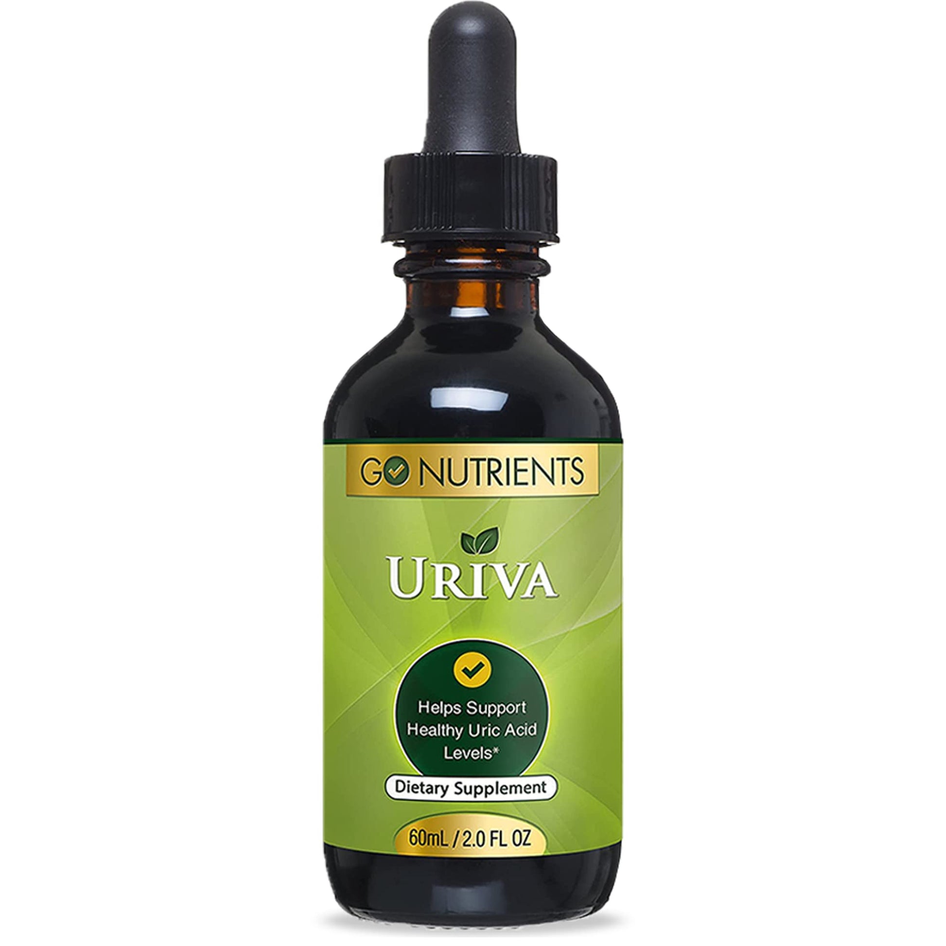 Go Nutrients Uriva Advanced Uric Acid Flush Cleanse with Tart Cherry Extract Celery Seed Extract Turmeric Go Nutrients