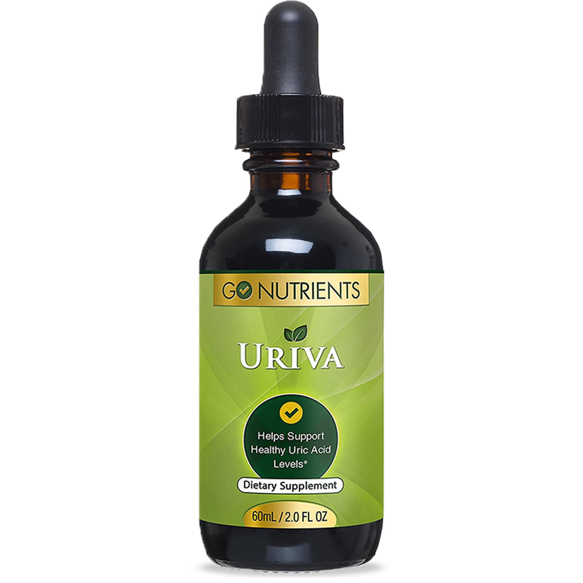 Go Nutrients Uriva Advanced Uric Acid Flush Cleanse with Tart Cherry Extract Celery Seed Extract Turmeric Go Nutrients