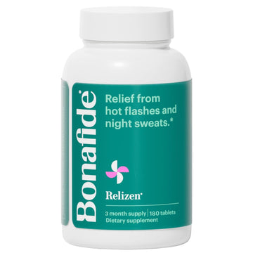 Relizen Bonafide Menopause Relief – Powerful, Hormone-Free Relief from Hot Flashes and Night Sweats