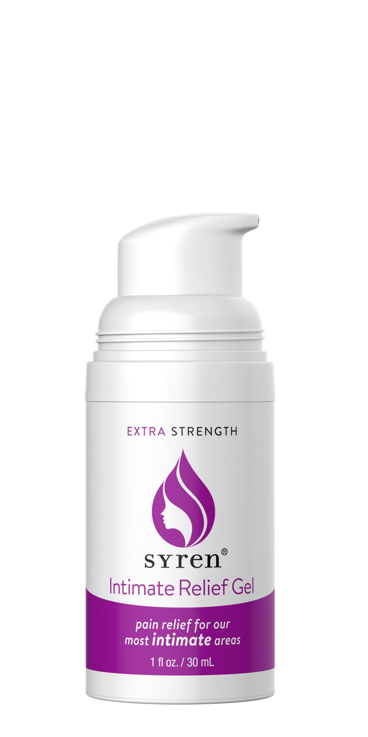 Syren Intimate Relief - Intimate Pain Relieving Gel - Relieves Vulva Pain, Throbbing, Spasms