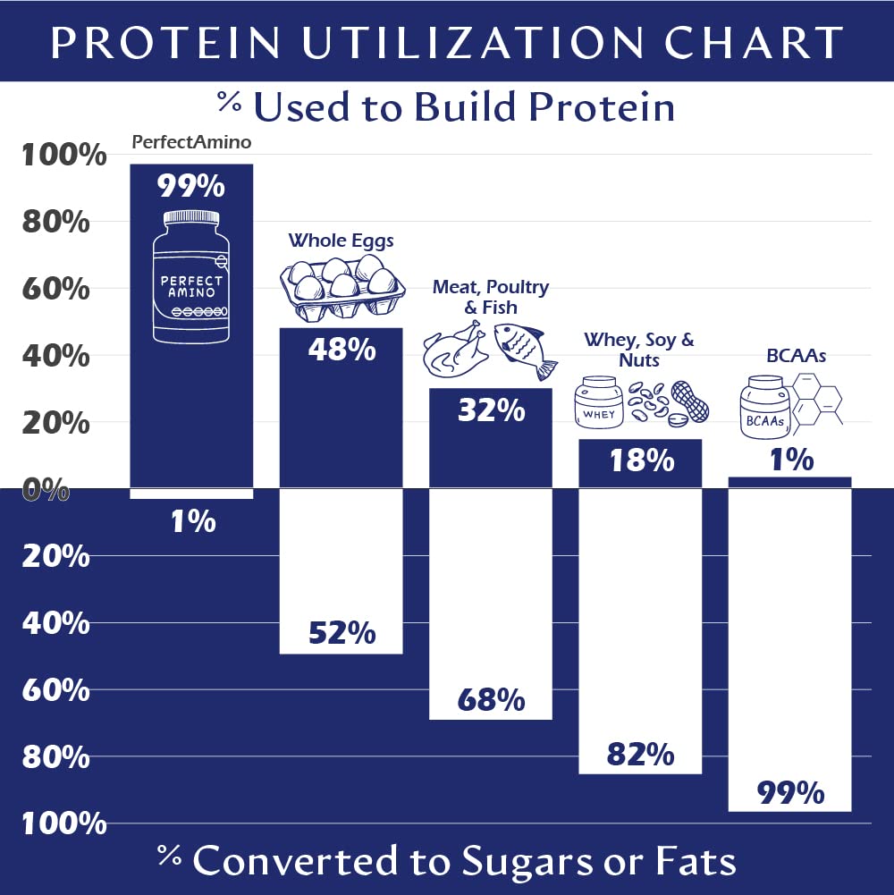 BodyHealth PerfectAmino (150 ct) Easy to Swallow Tablets, Essential Amino Acids Supplement BodyHealth