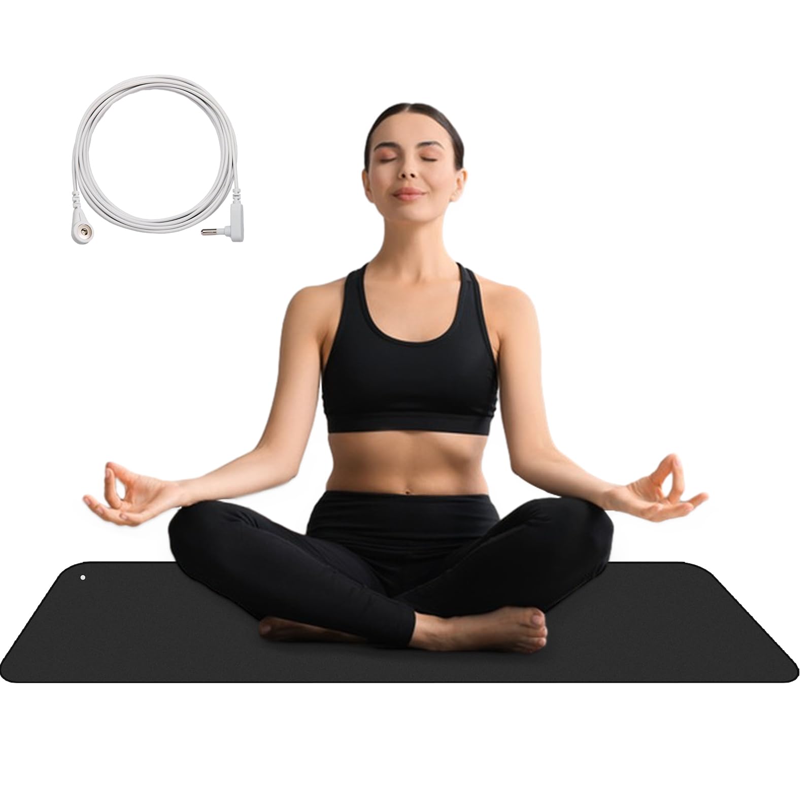 Seader Universal Grounding Mat with 15ft Grounding Cord, Conductive Grounding Mat Earth Pad 