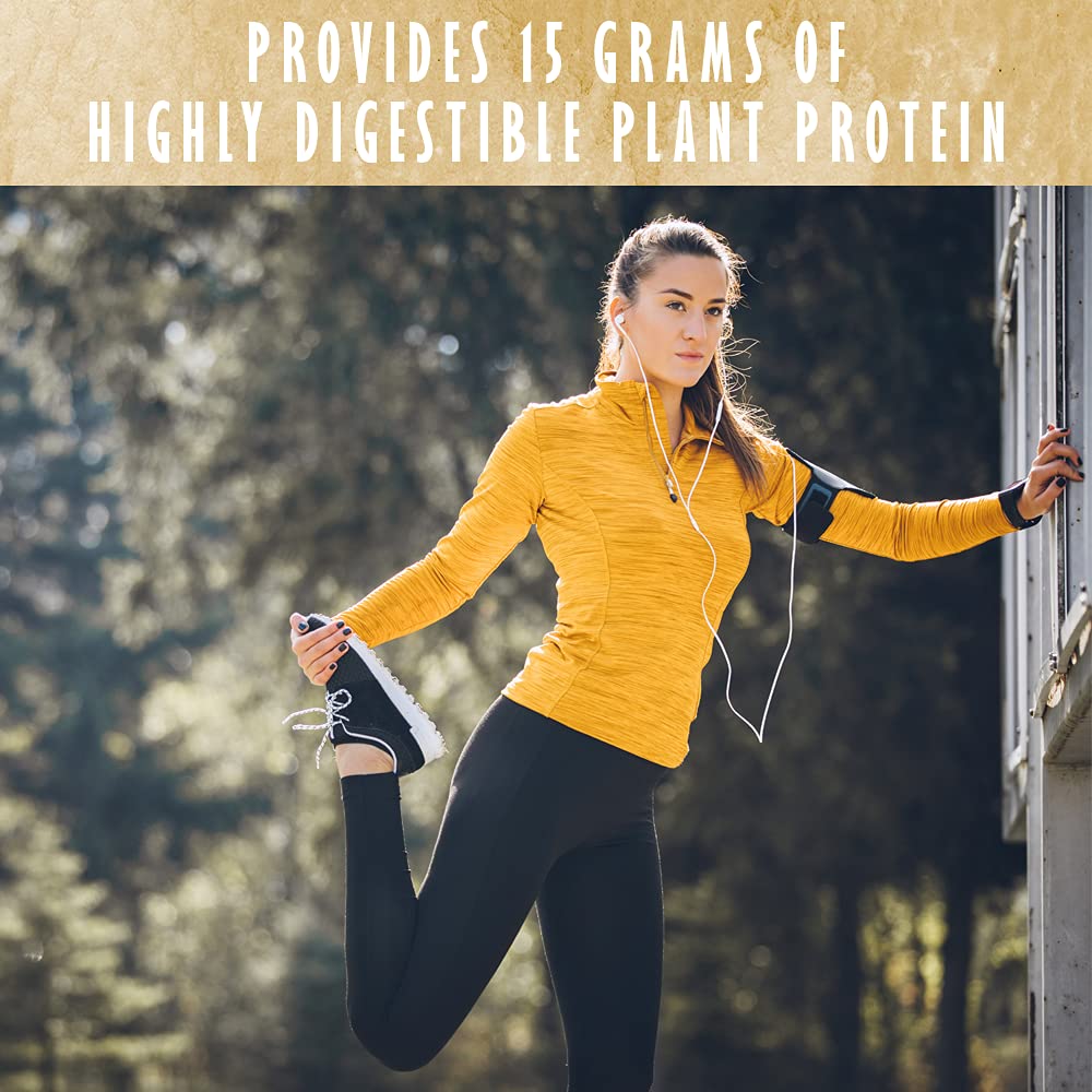 Garden of Life Organic Plant Based Protein Powder - Smooth Unflavored - Vegan Garden of Life