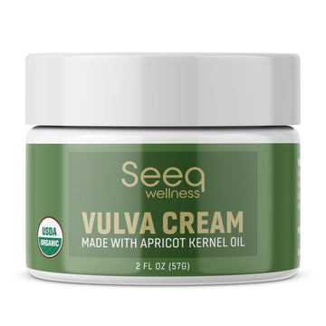 Seeq Wellness Organic Vulva Balm, Intimate Skins Care, Menopause Support, Relieves Feminine