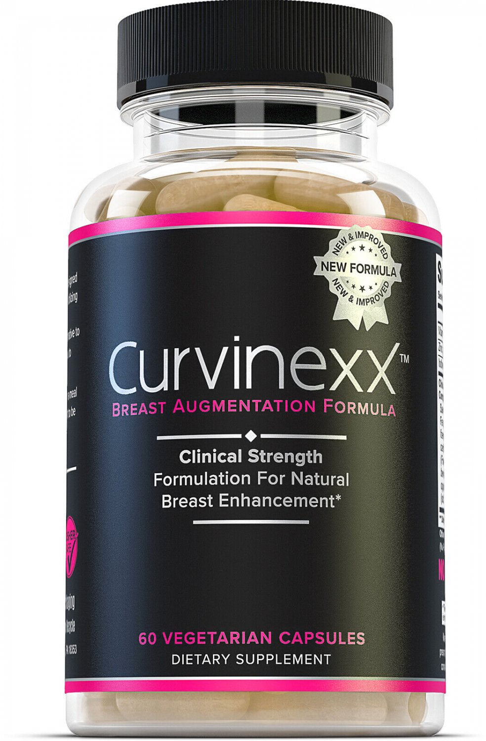 Curvinexx Breast Enhancement & Growth Formula, Natural, Safe & Effective