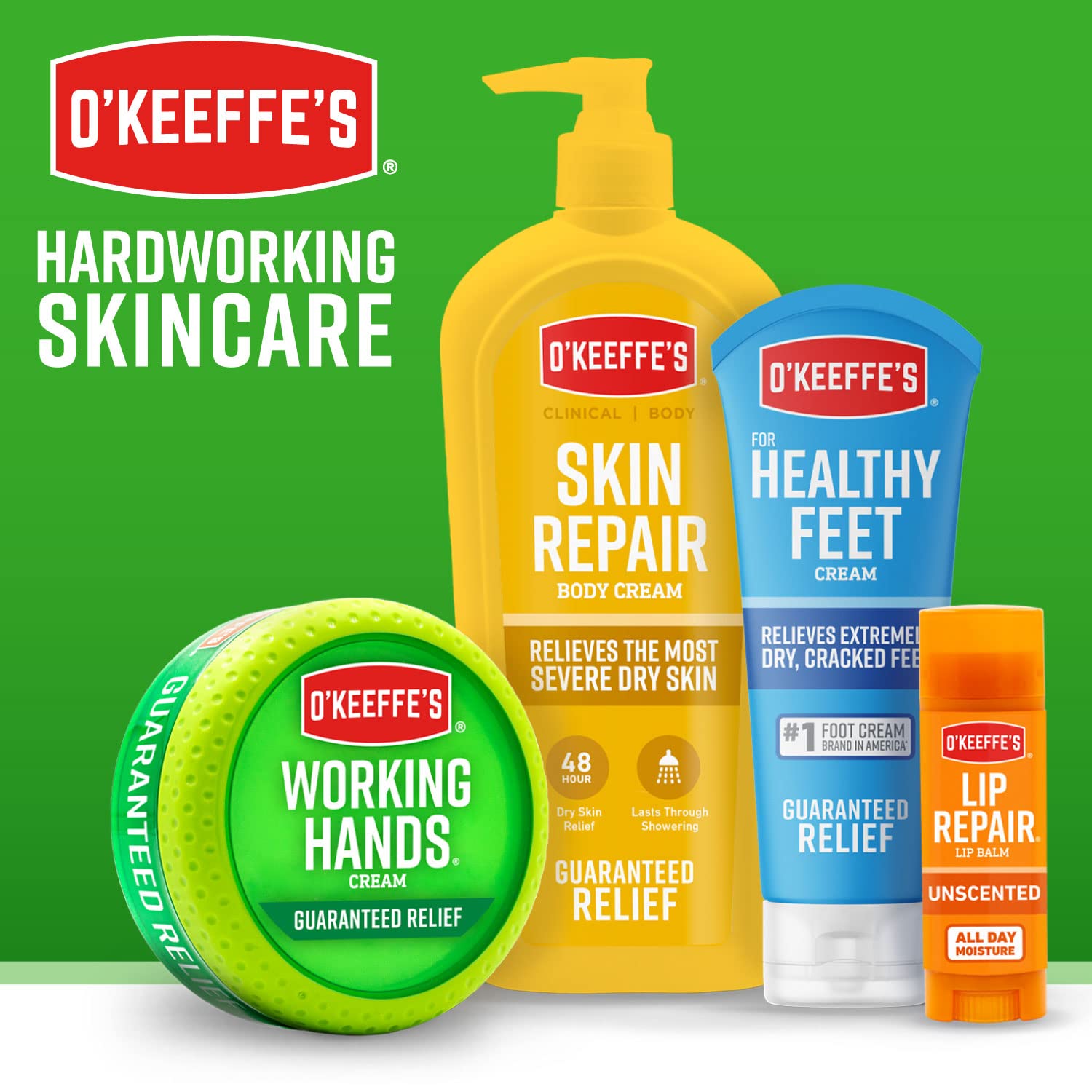 O'Keeffe's for Healthy Feet Foot Cream, Guaranteed Relief for Extremely Dry, Cracked Feet O'Keeffe's