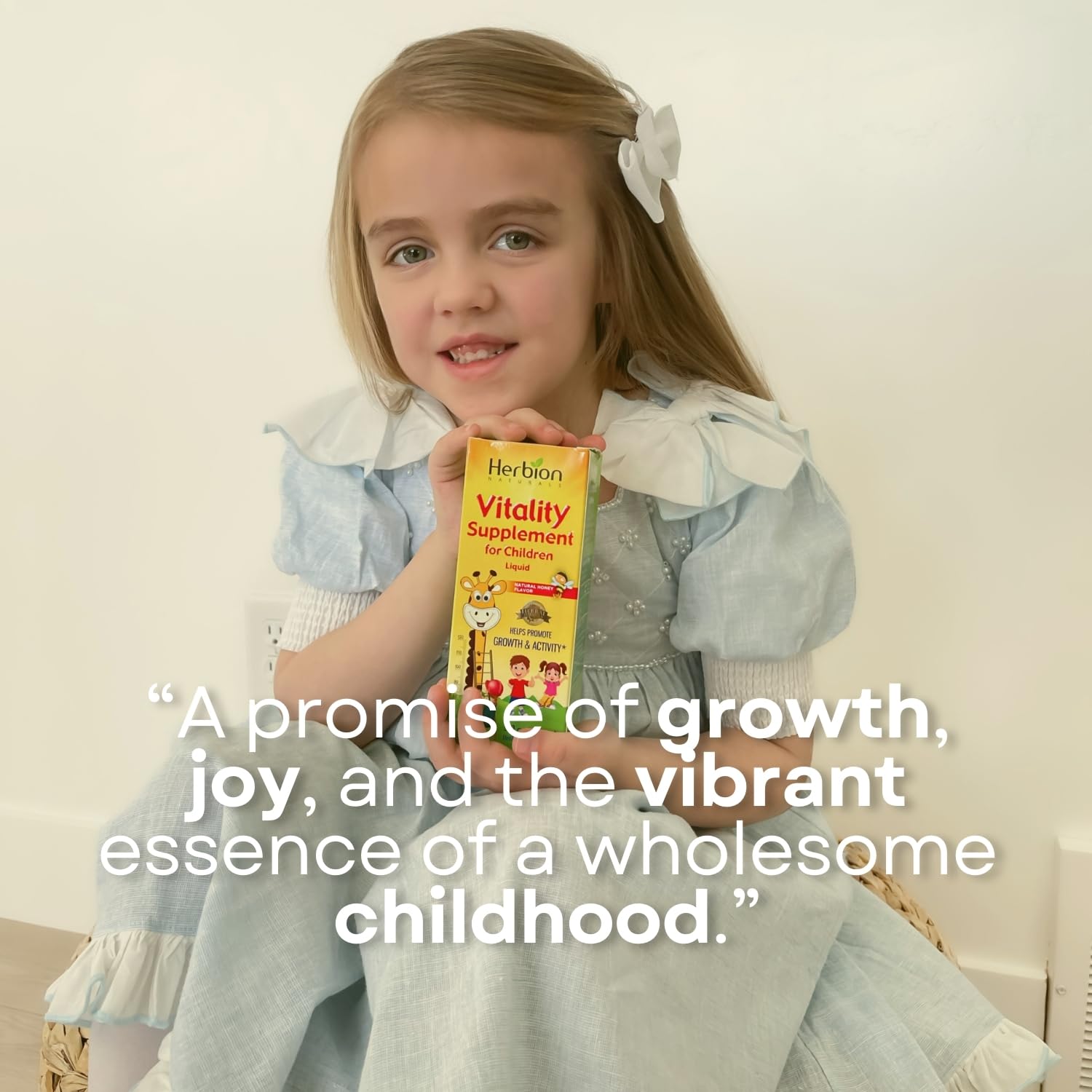 Herbion Naturals Vitality Supplement Syrup for Children, Promotes Growth and Appetite Herbion Naturals