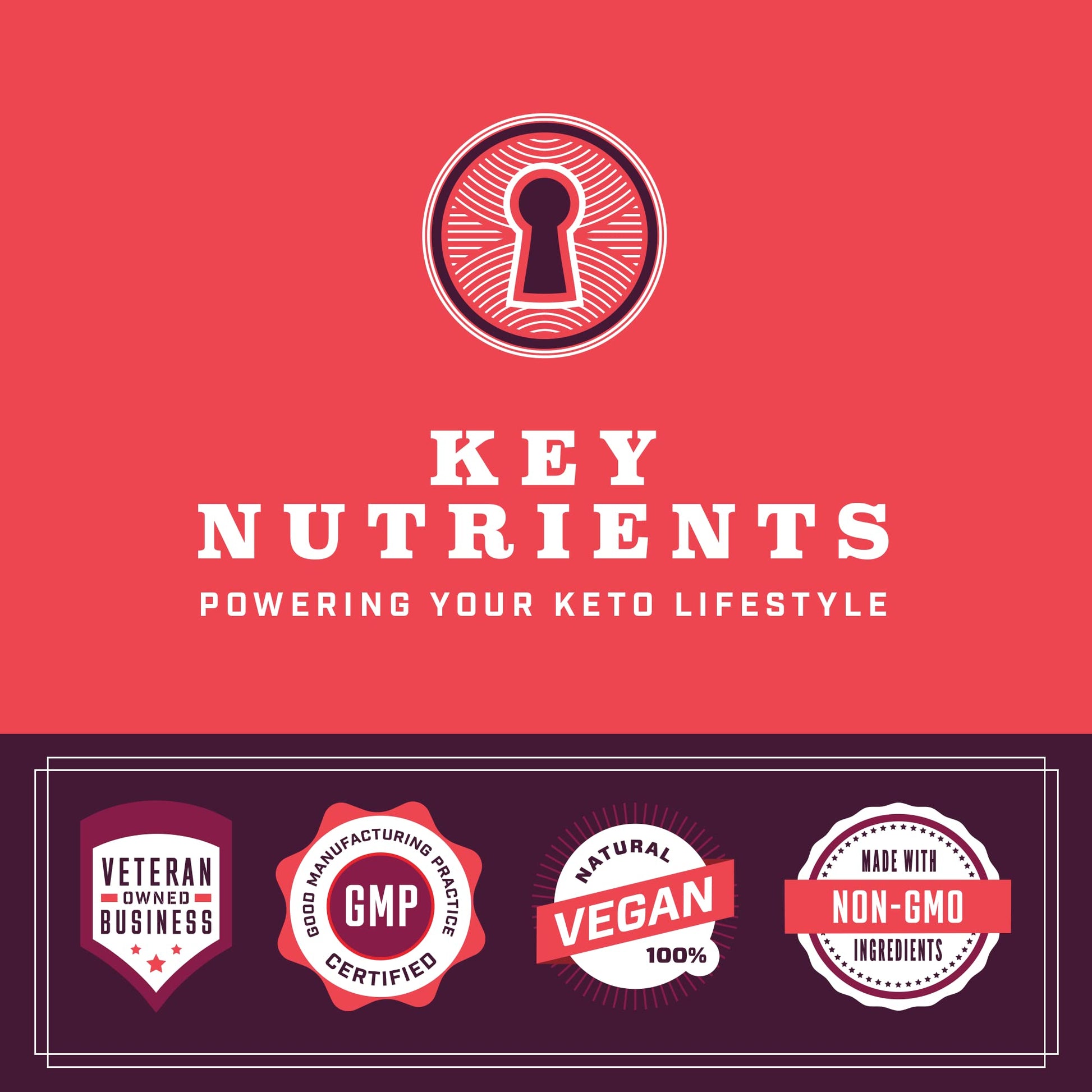 KEY NUTRIENTS Multivitamin Electrolytes Powder Packets - Sweet Cherry-Pom 20 Pack KEY NUTRIENTS