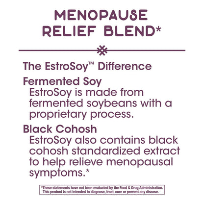 Nature's Way EstroSoy, Menopause Relief Blend*, Helps Relieve Menopausal Symptoms