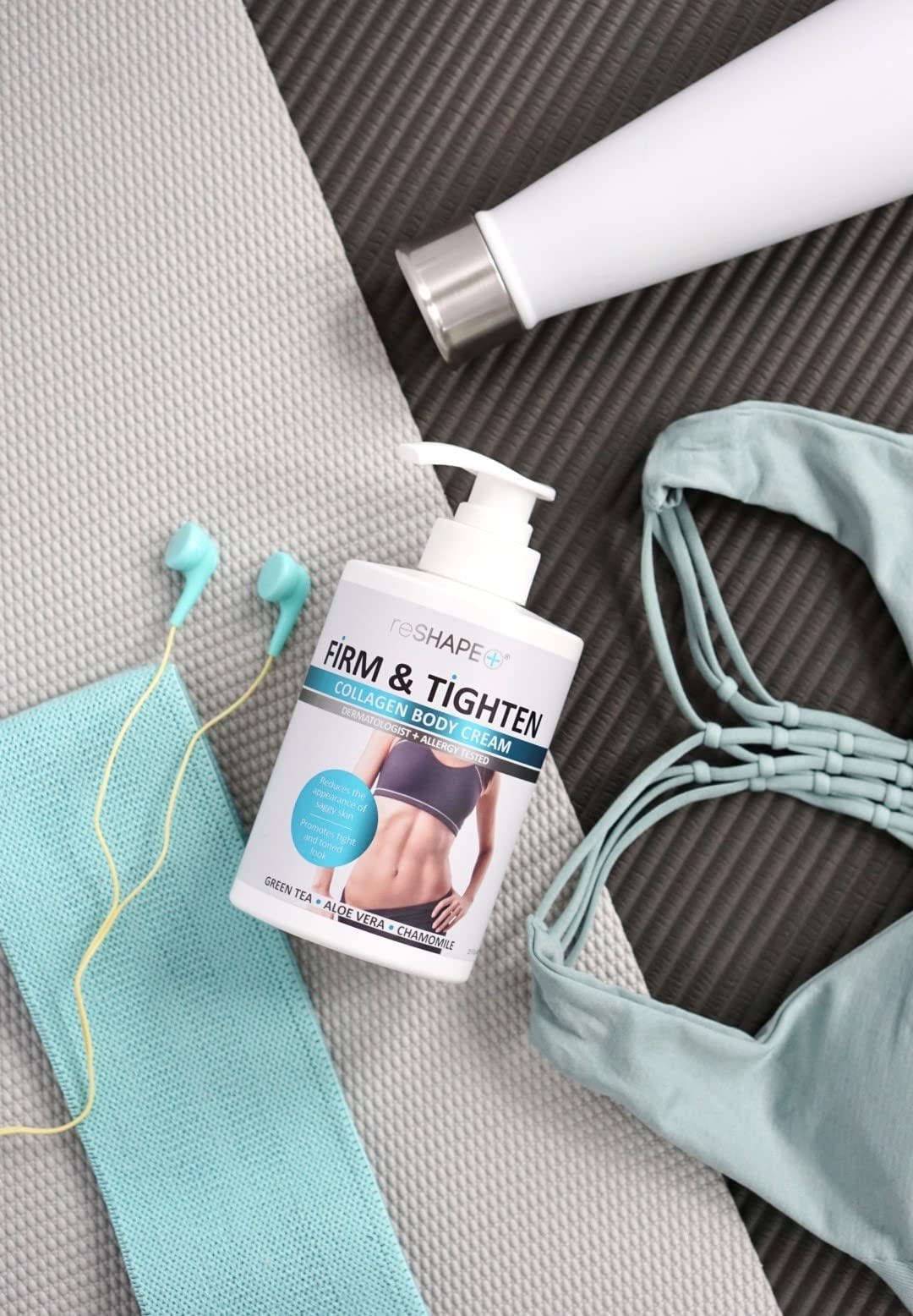 Reshape+ Collagen Body & Face Cream Moisturizing Skin Care Lotion, Skin Tightening Cellulite Reshape+