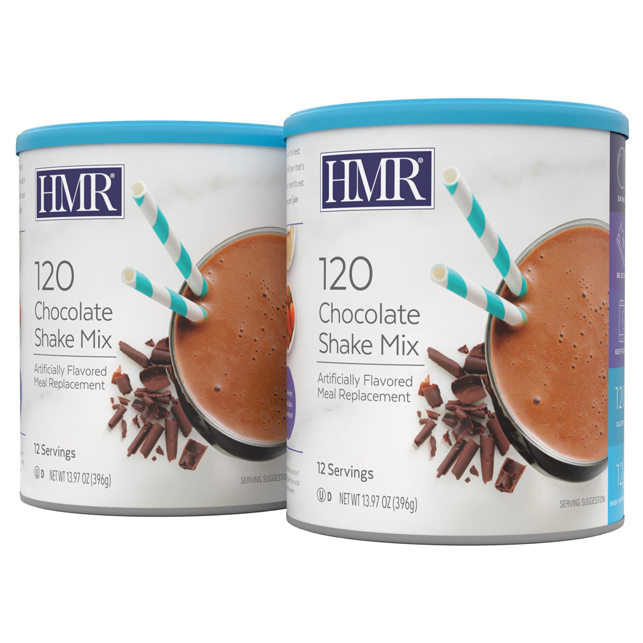HMR 120 "Classic" Shake Meal Replacement Powder | Chocolate Shake Mix to Support