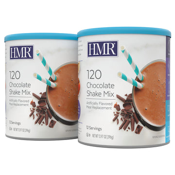 HMR 120 "Classic" Shake Meal Replacement Powder | Chocolate Shake Mix to Support