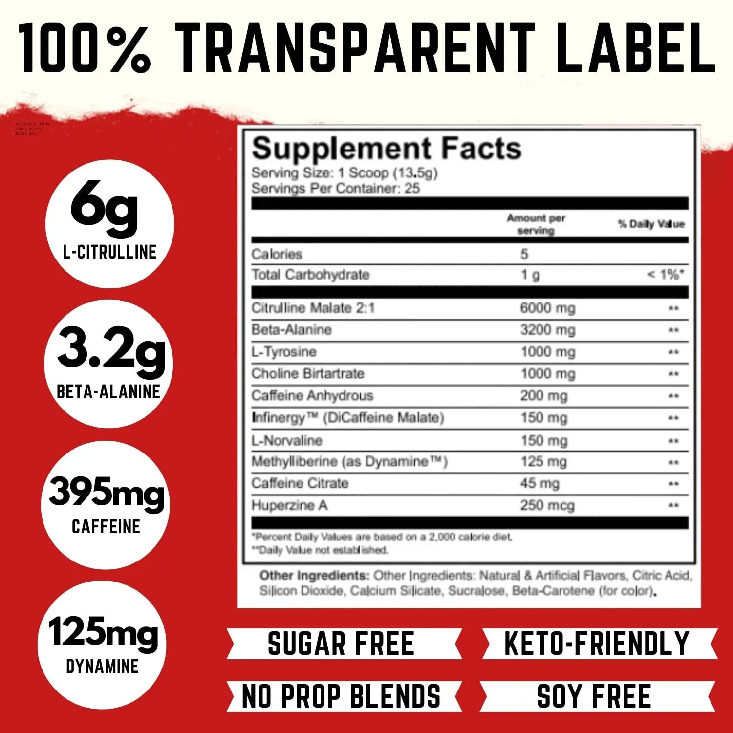 Harambe Blood  Extreme Preworkout Supplement for Men & Women  Strong Pre Workout Harambe Blood