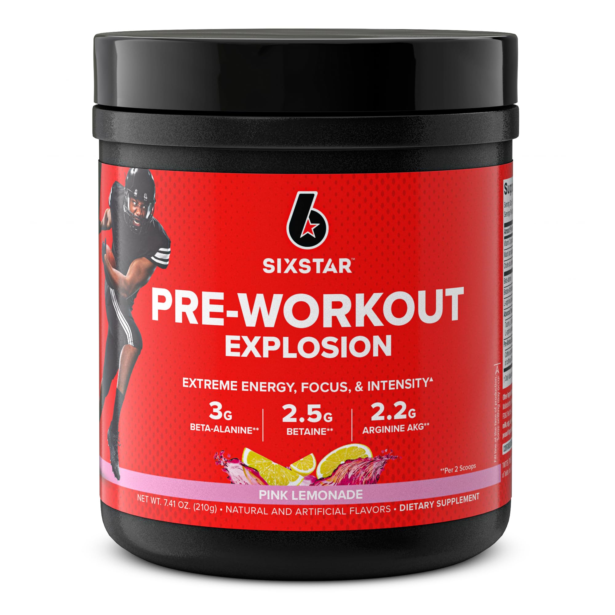 Six Star Pre Workout PreWorkout Explosion Pre Workout Powder for Men & Women PreWorkout