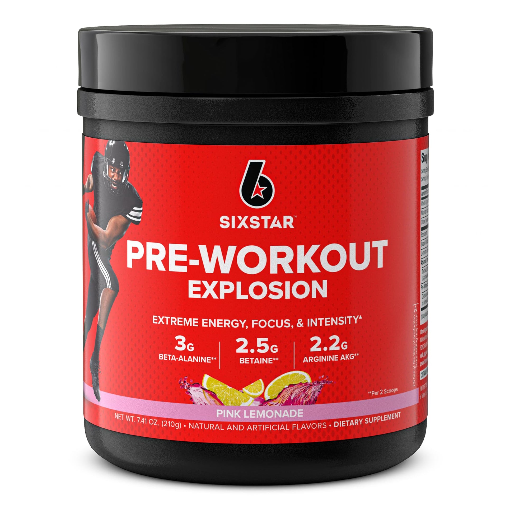 Six Star Pre Workout PreWorkout Explosion Pre Workout Powder for Men & Women PreWorkout