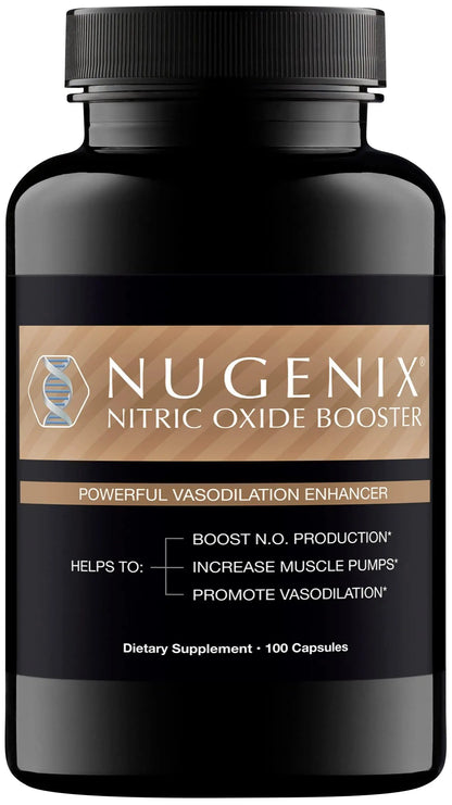 Nugenix Nitric Oxide Booster Horny Goat Weed Supplements Bundle