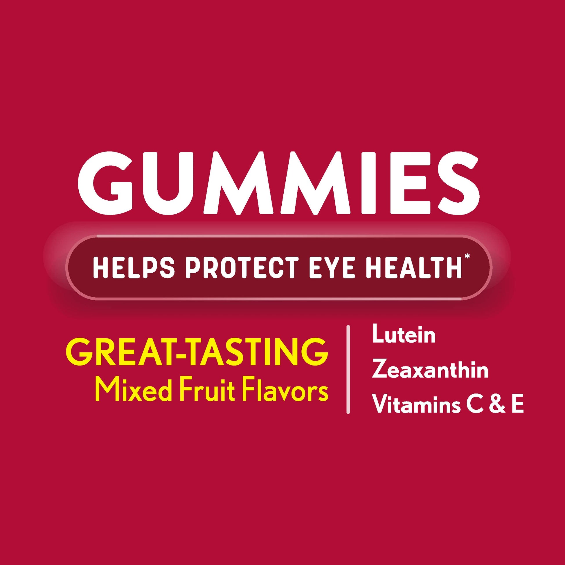 Ocuvite Vitamin & Mineral Supplement for Eye Health Adult Gummies Ocuvite