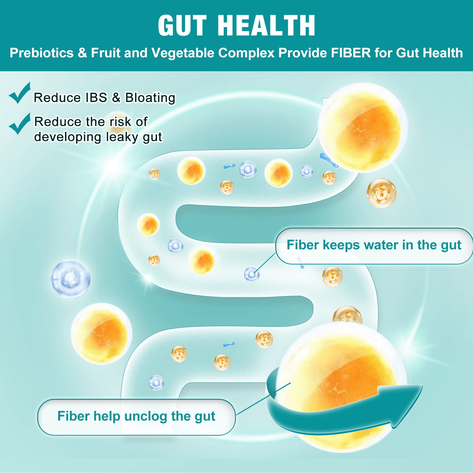 Probiotics for Women-Men-Kids Digestive Health, Prebiotics and Probiotics for Women NATURE TARGET