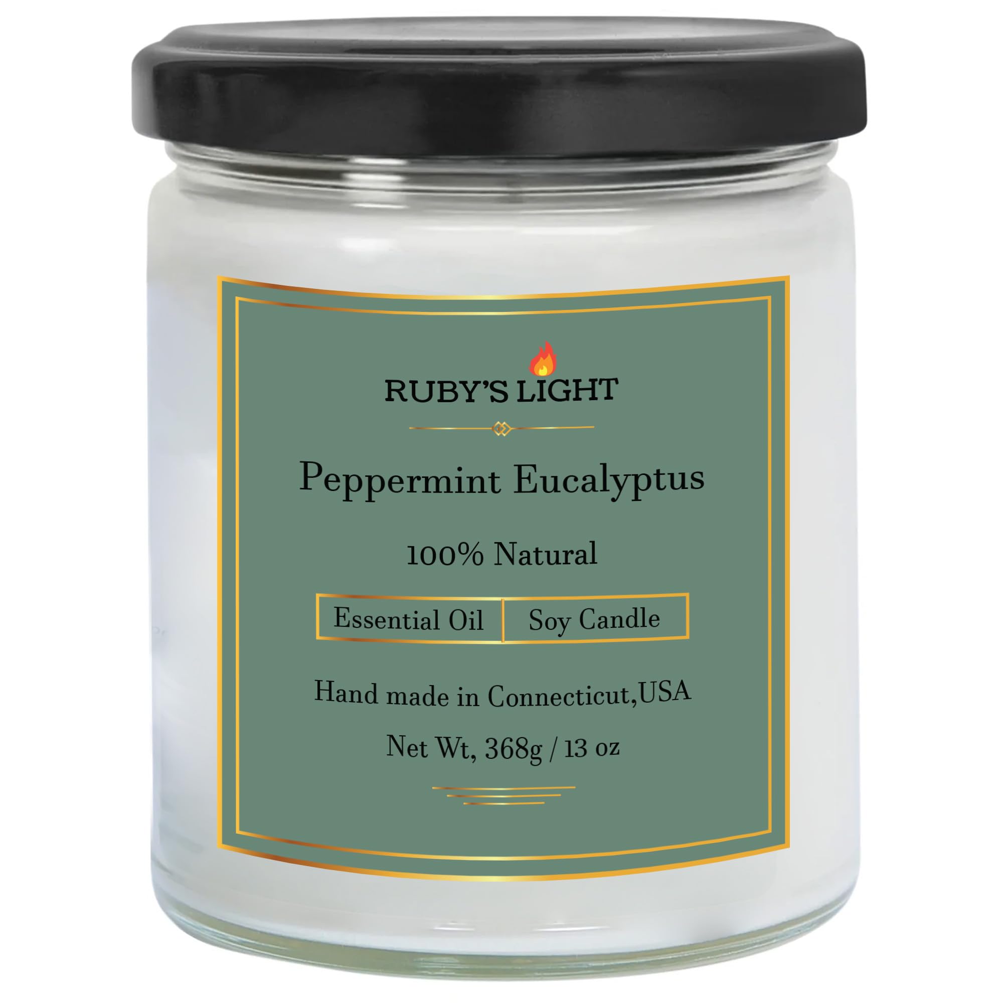 Scented Candles, Aromatherapy Essential Oil Candle, 16 Oz Glass Jar Candle, Highly Scented Candles