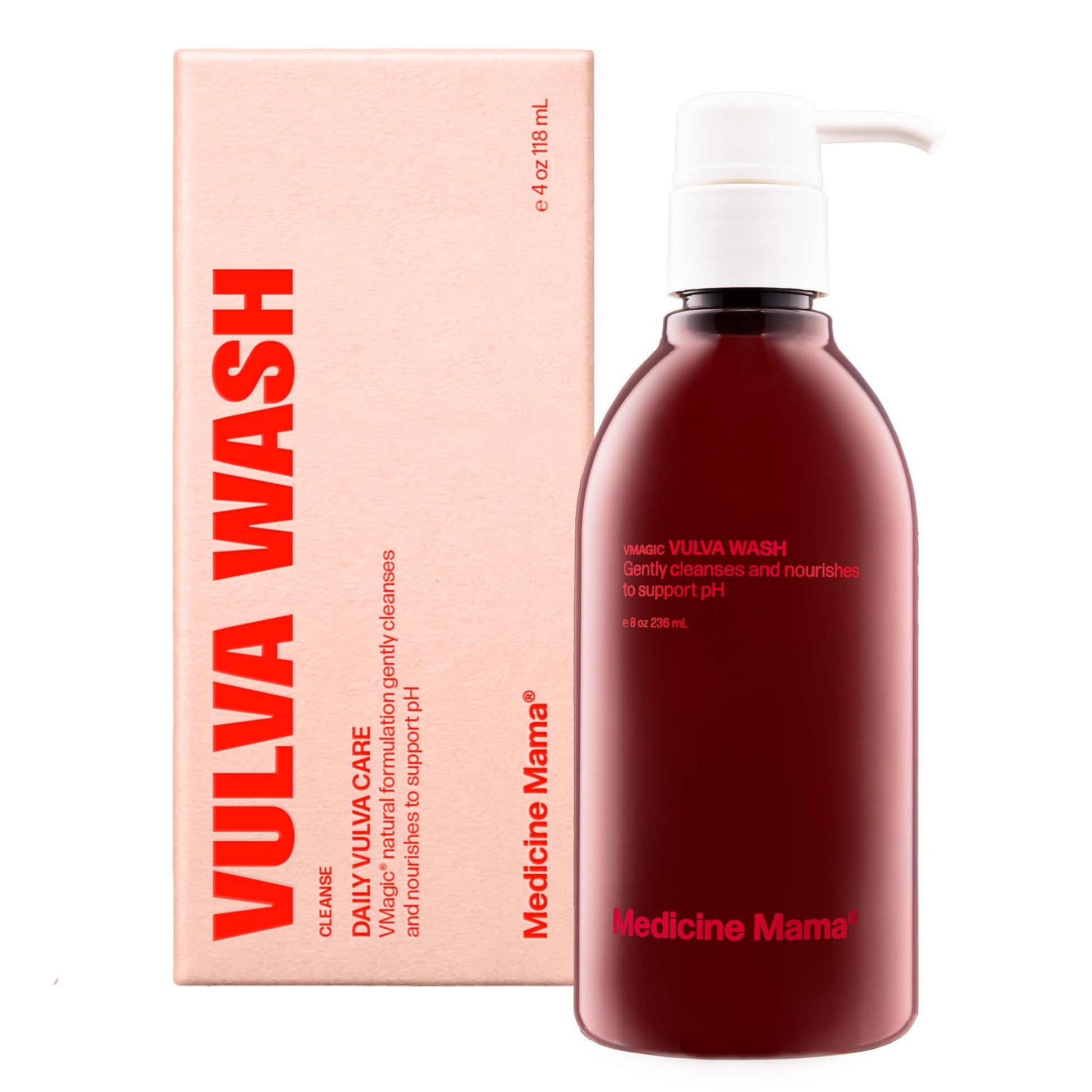 VMAGIC by Medicine Mama Gentle Vulva Wash – pH Balanced to Cleanse and Rejuvenate Intimate Skin