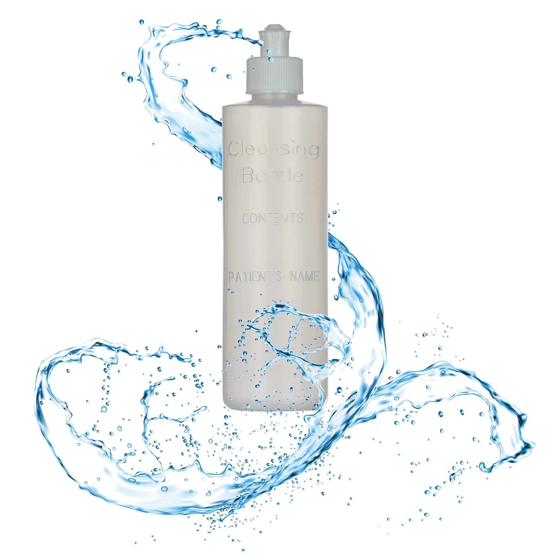 Perineal Squirt Bottle [4 Pack] Refillable Postpartum Lavette Cleansing Irrigation Peri Wash Bottle Easy Glide