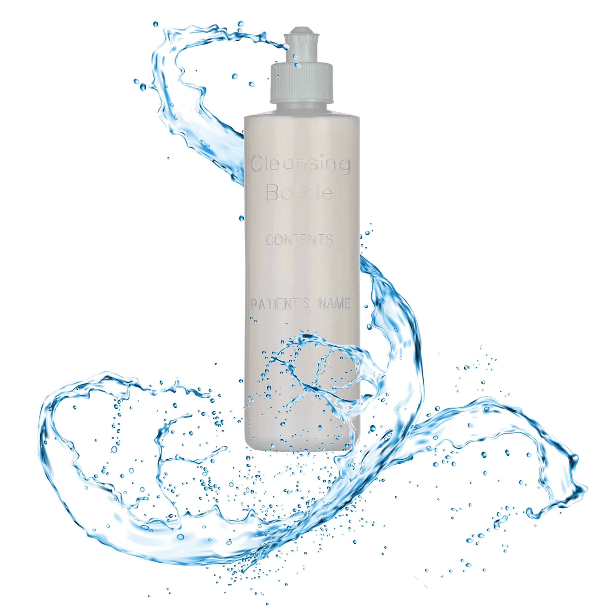 Perineal Squirt Bottle [4 Pack] Refillable Postpartum Lavette Cleansing Irrigation Peri Wash Bottle Easy Glide