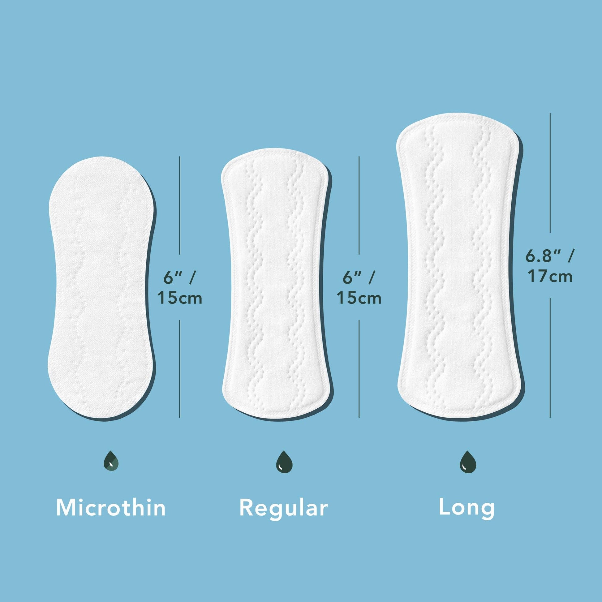 Rael Panty Liners for Women, Organic Cotton Cover - Thin Pantiliners, Light Absorbency, Unscented Rael