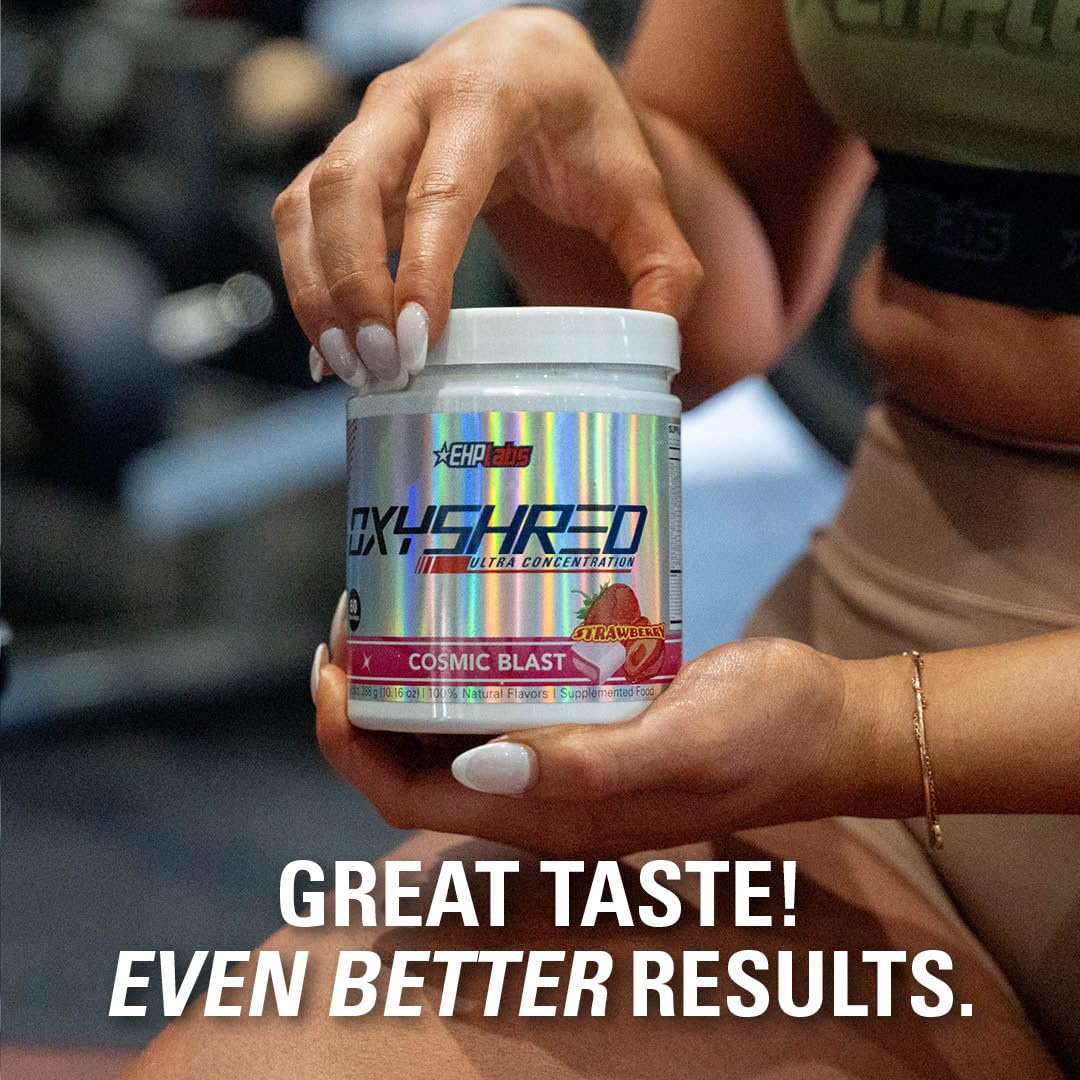 EHPlabs OxyShred Thermogenic Shredding Supplement - Clinically Proven Pre Workout EHP Labs