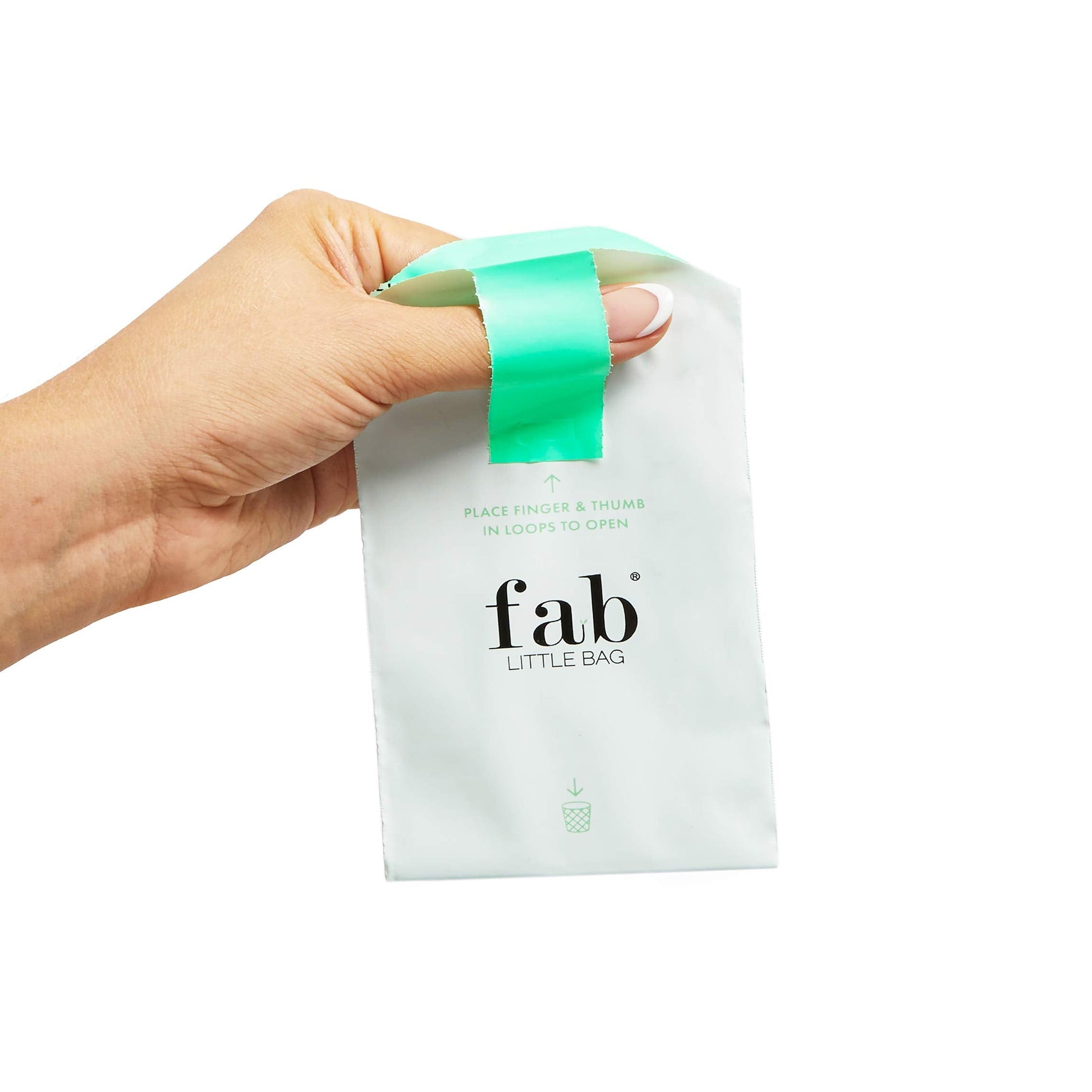 Fab Little Bag Starter Plus Pack - 45 Sanitary Disposal Bags Plus Recyclable Refill Pack Fab Little Bag
