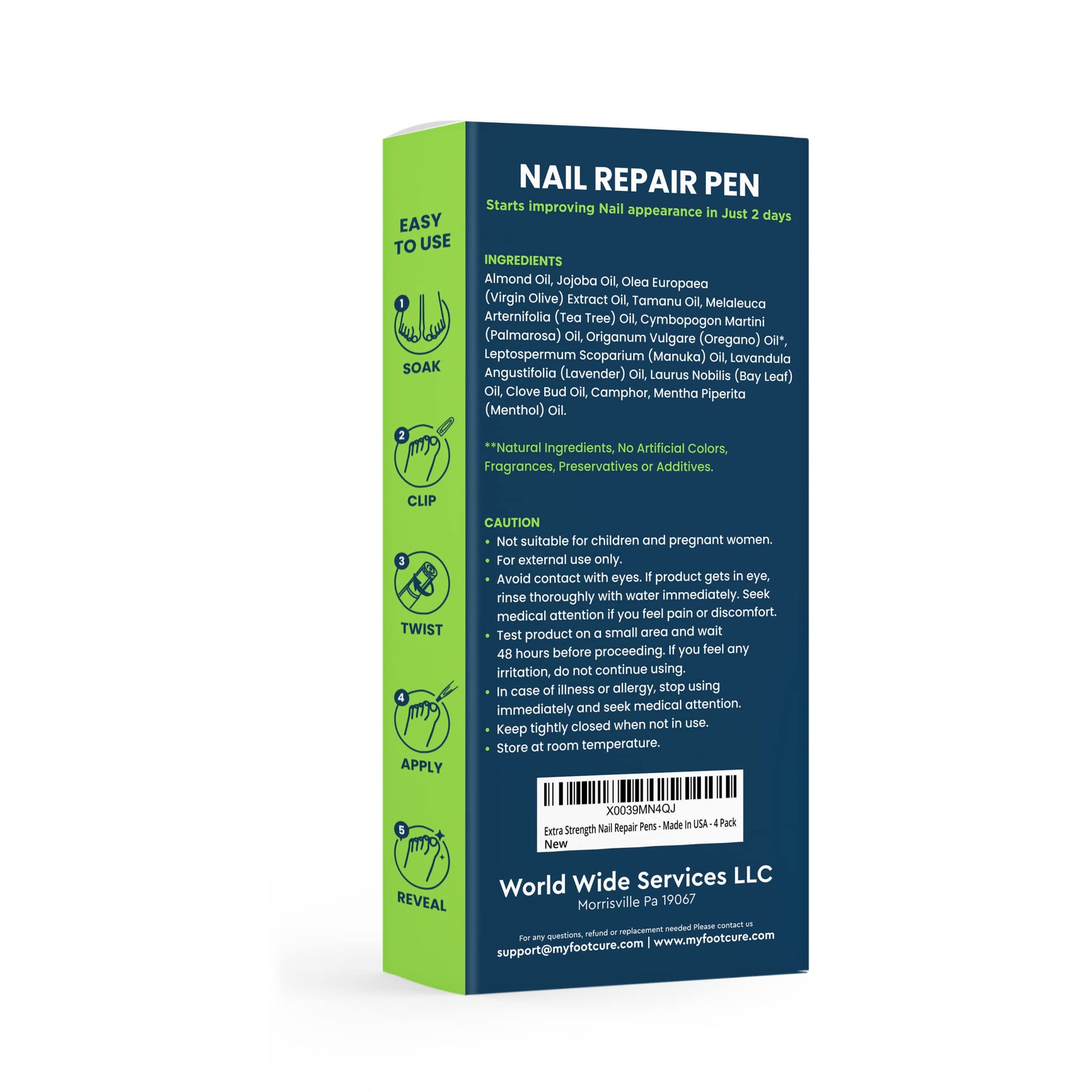 Toenail Fungus Treatment Extra Strength - Fungal Nail Treatment for Toe Nail & Fingernails FOOT CURE