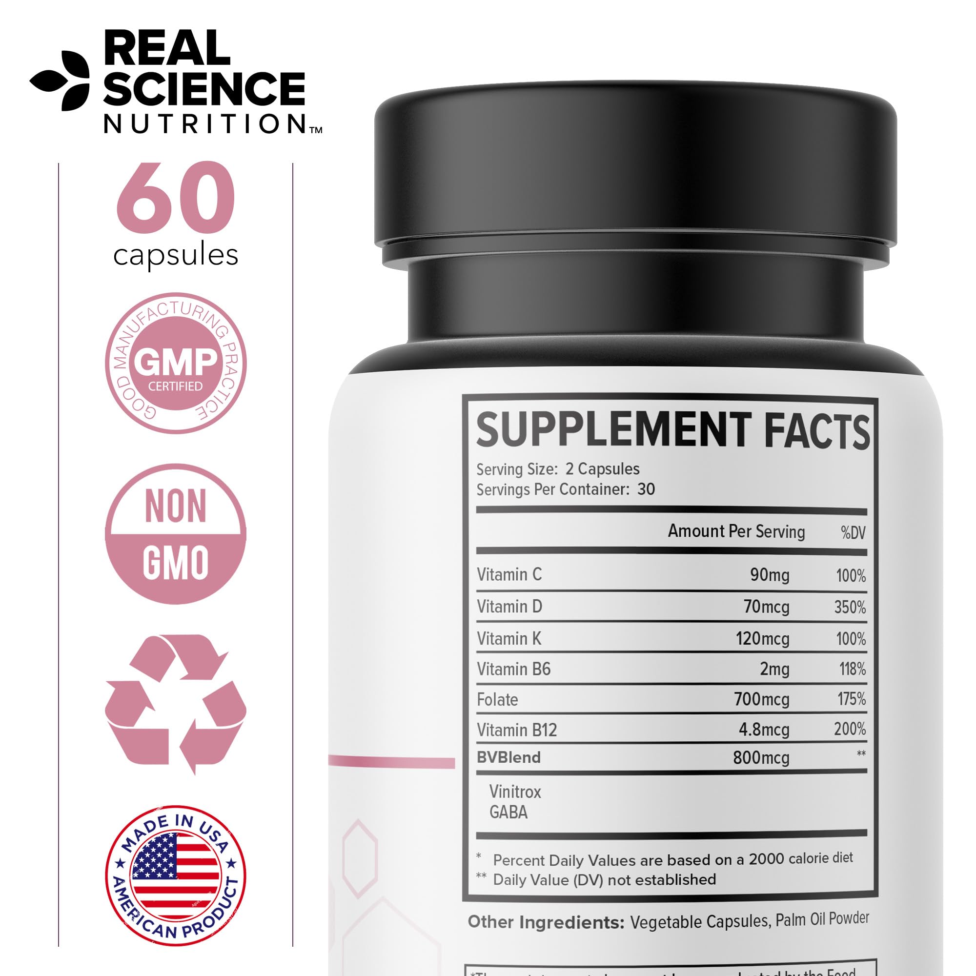 Real Science Nutrition Offers Bacterial VaginX Miracle - Nitric Oxide Enhanced Formulated Real Science Nutrition