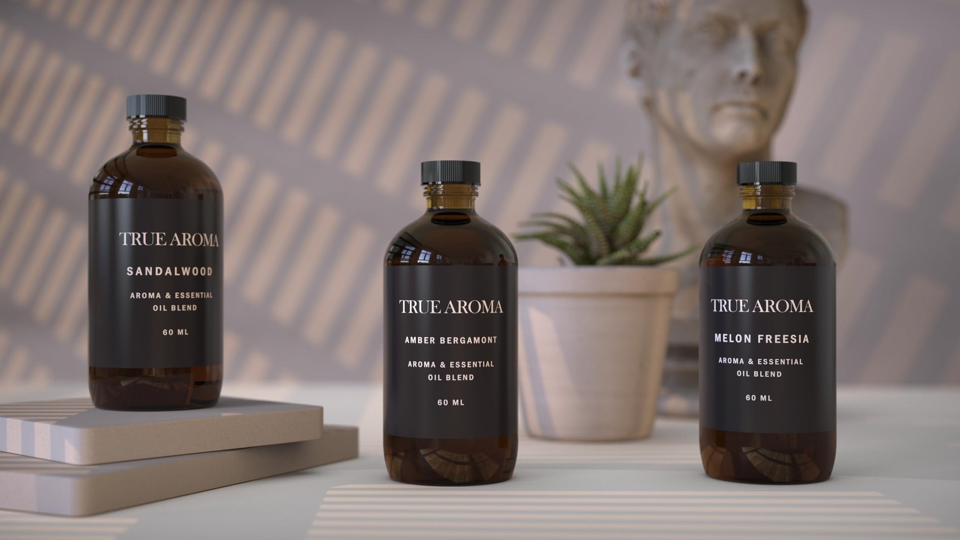 TRUE AROMA Sandalwood Essential Oil | Sandalwood Essential Oils for Aroma Diffusers True Aroma