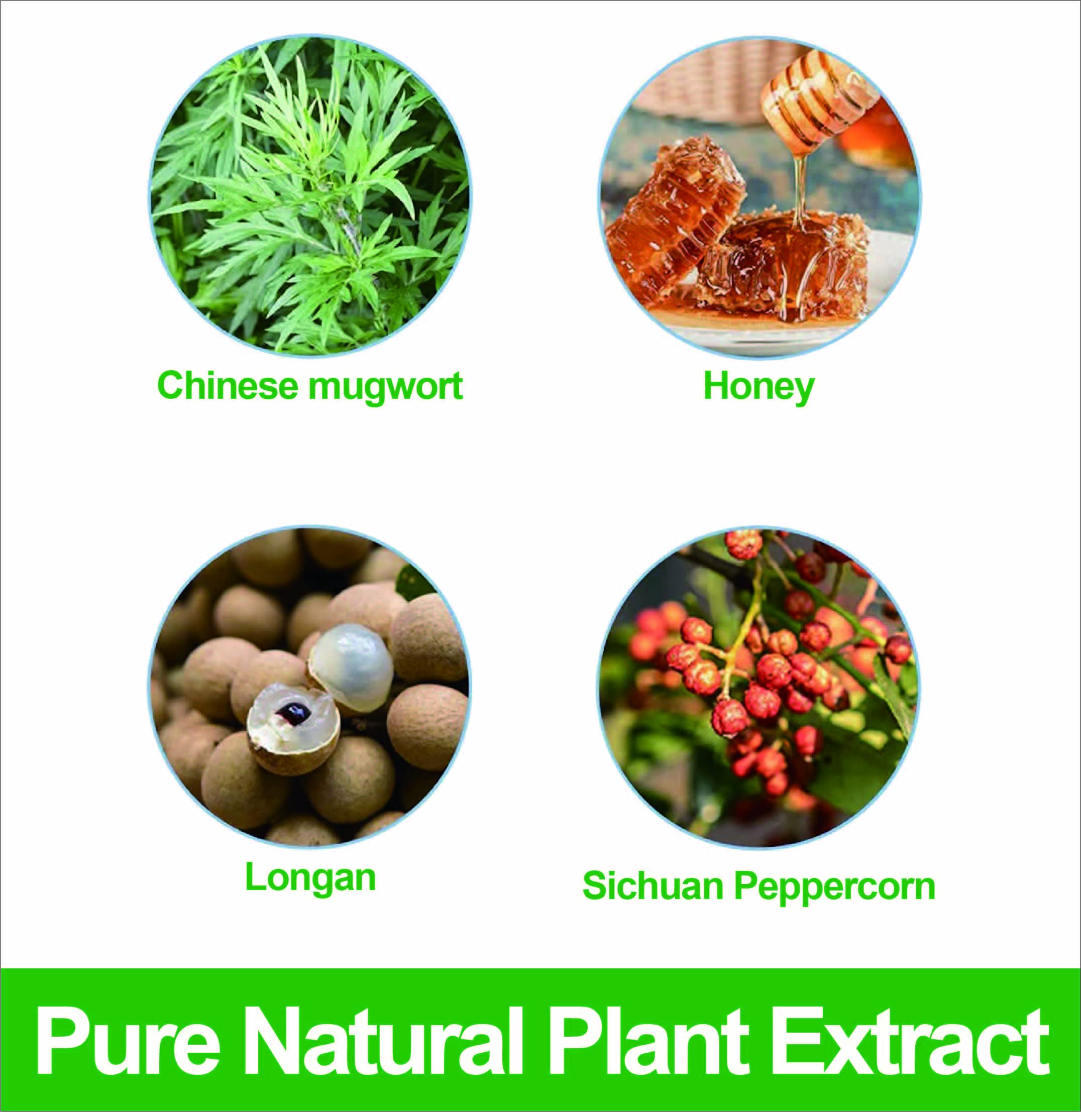 Mugwort Belly Patch,Moxibustion Belly Button Patch for Men and Women 30Pcs/Box Heath Secret