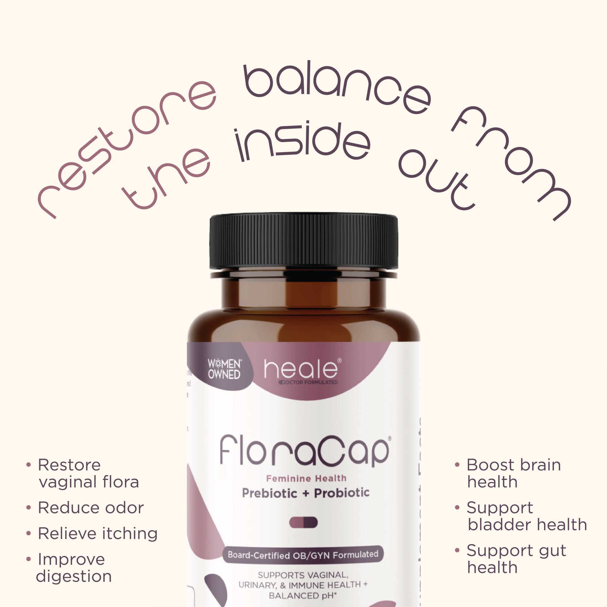 BoriCap and FloraCap BV Blasting Bundle for Balanced pH BoriCap