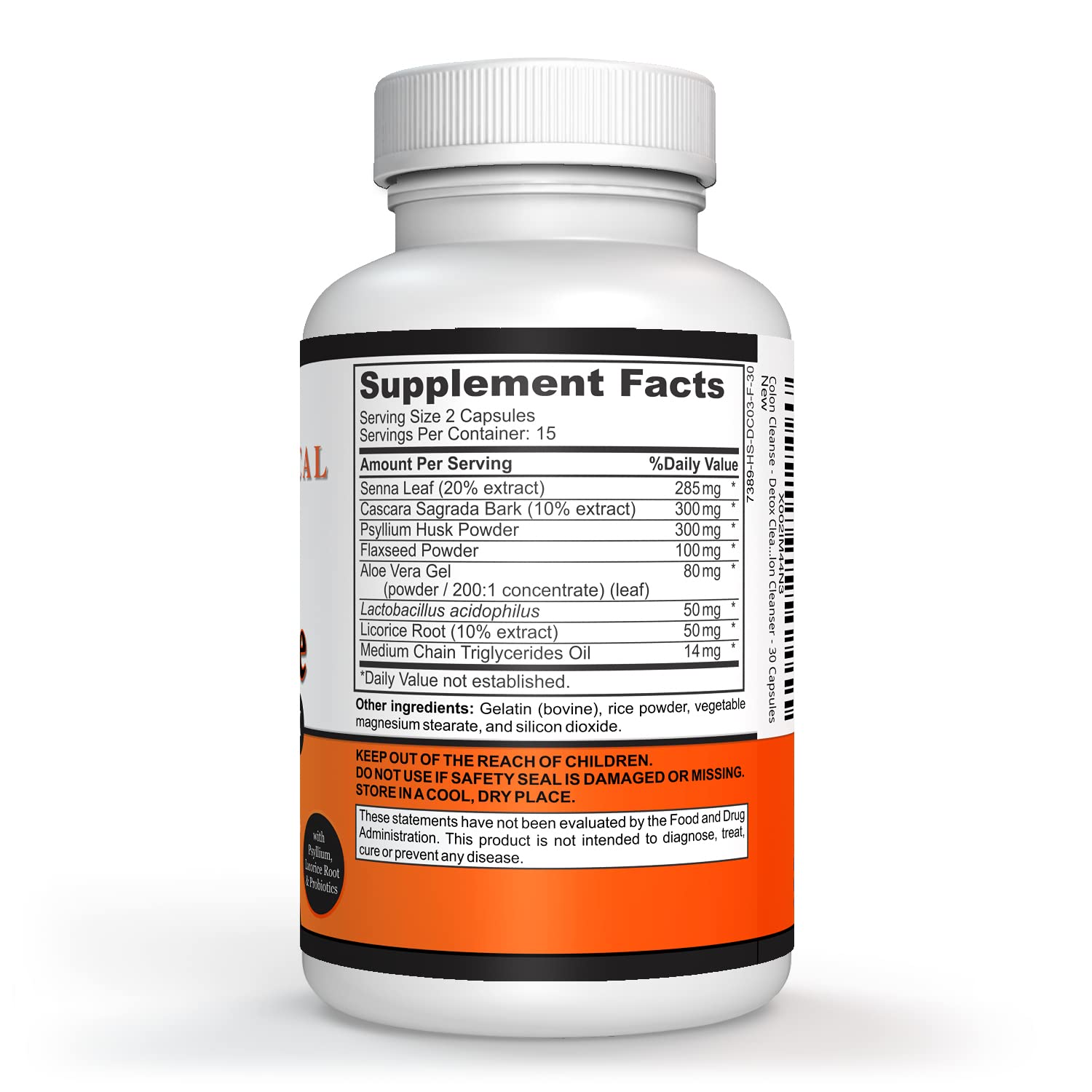 Sigmaceutical 1 Day Colon Cleanse - Detox Cleanse - Bowel Cleanse & Laxative - Bowel Detox Sigmaceutical