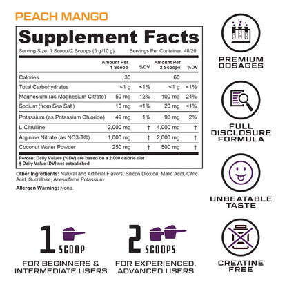 Cutler Nutrition Amplify 2.0 Caffeine Free Pre Workout for Men and Women Stimulant Free Cutler Nutrition