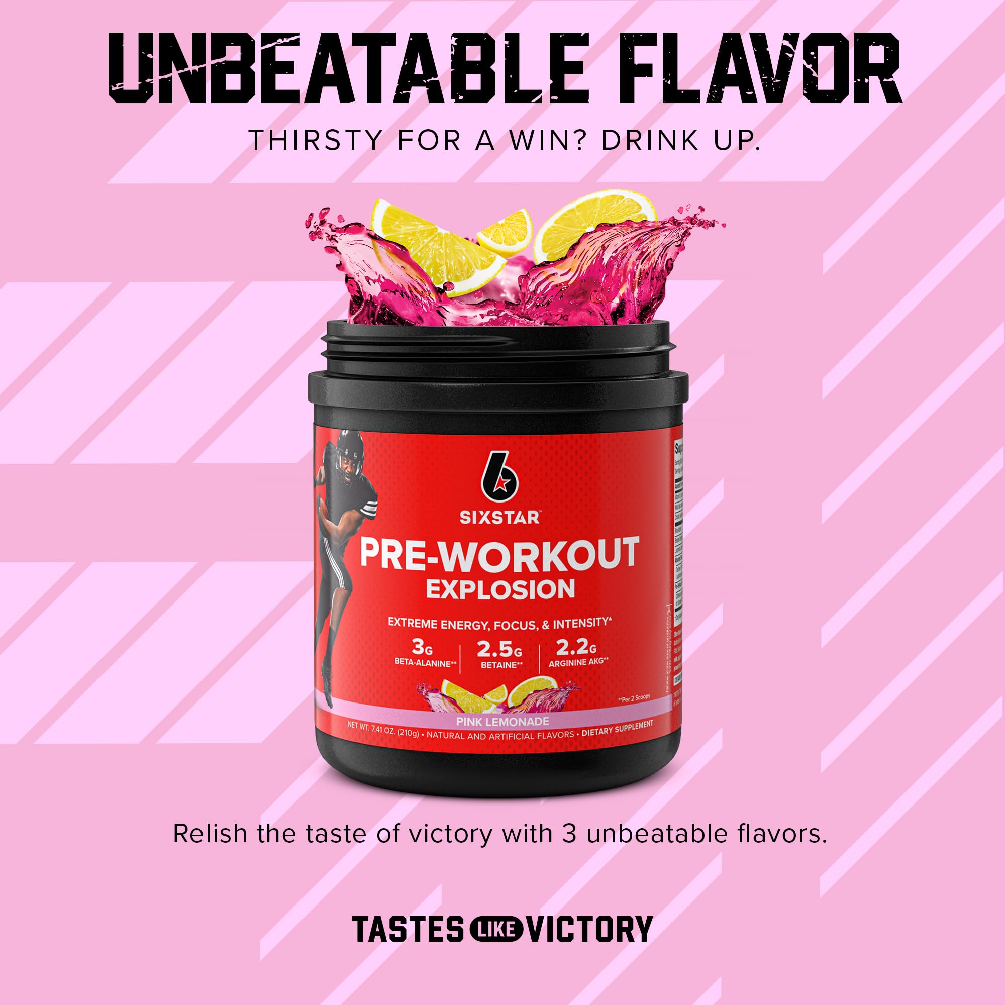 Six Star Pre Workout PreWorkout Explosion Pre Workout Powder for Men & Women PreWorkout Six Star