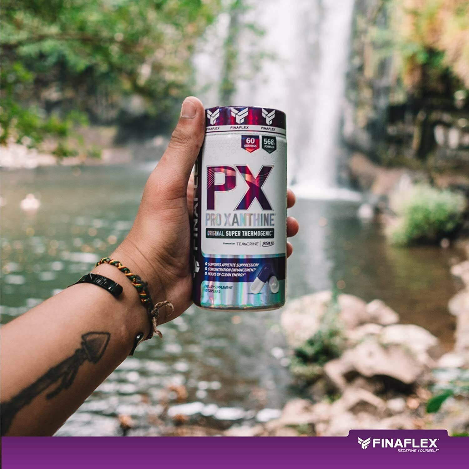 FINAFLEX PX PRO Xanthine - 60 Capsules - Thermogenic - Promotes Energy, Focus & Appetite FINAFLEX