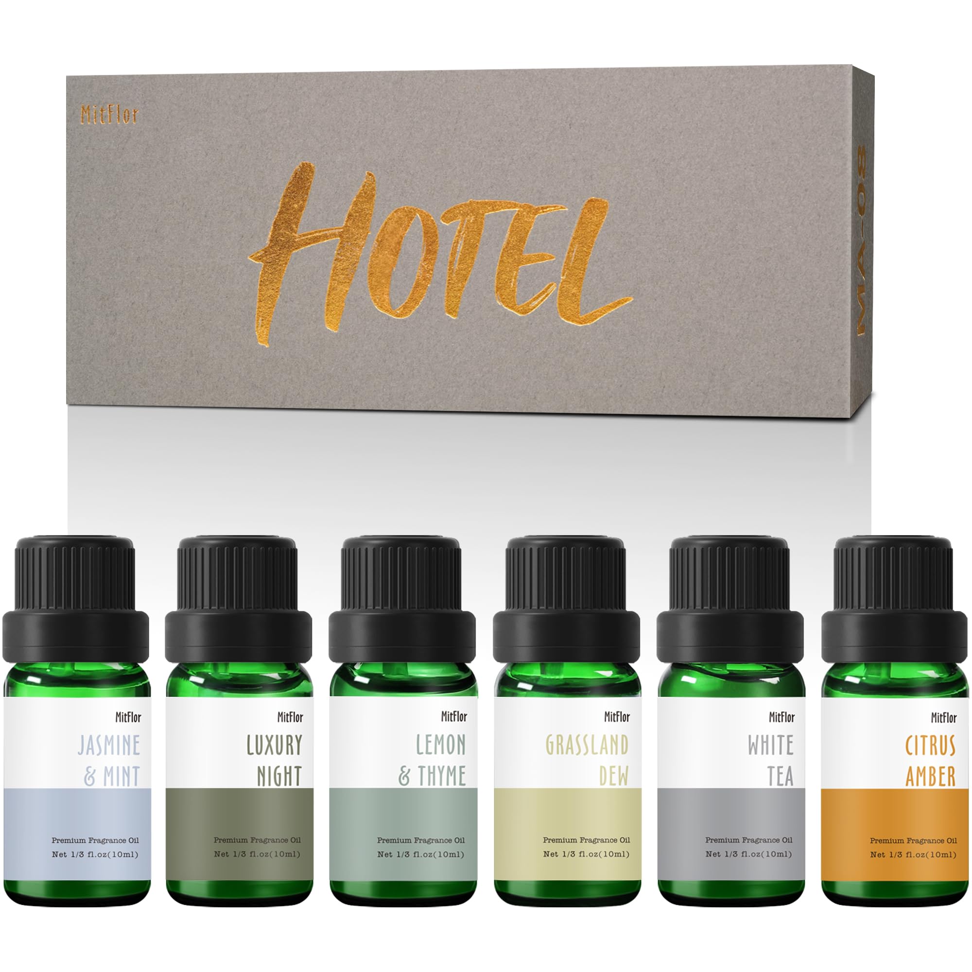 Fragrance Oils, MitFlor Hotel Collection Diffuser Oil for Home, Soap & Candle Making Scents