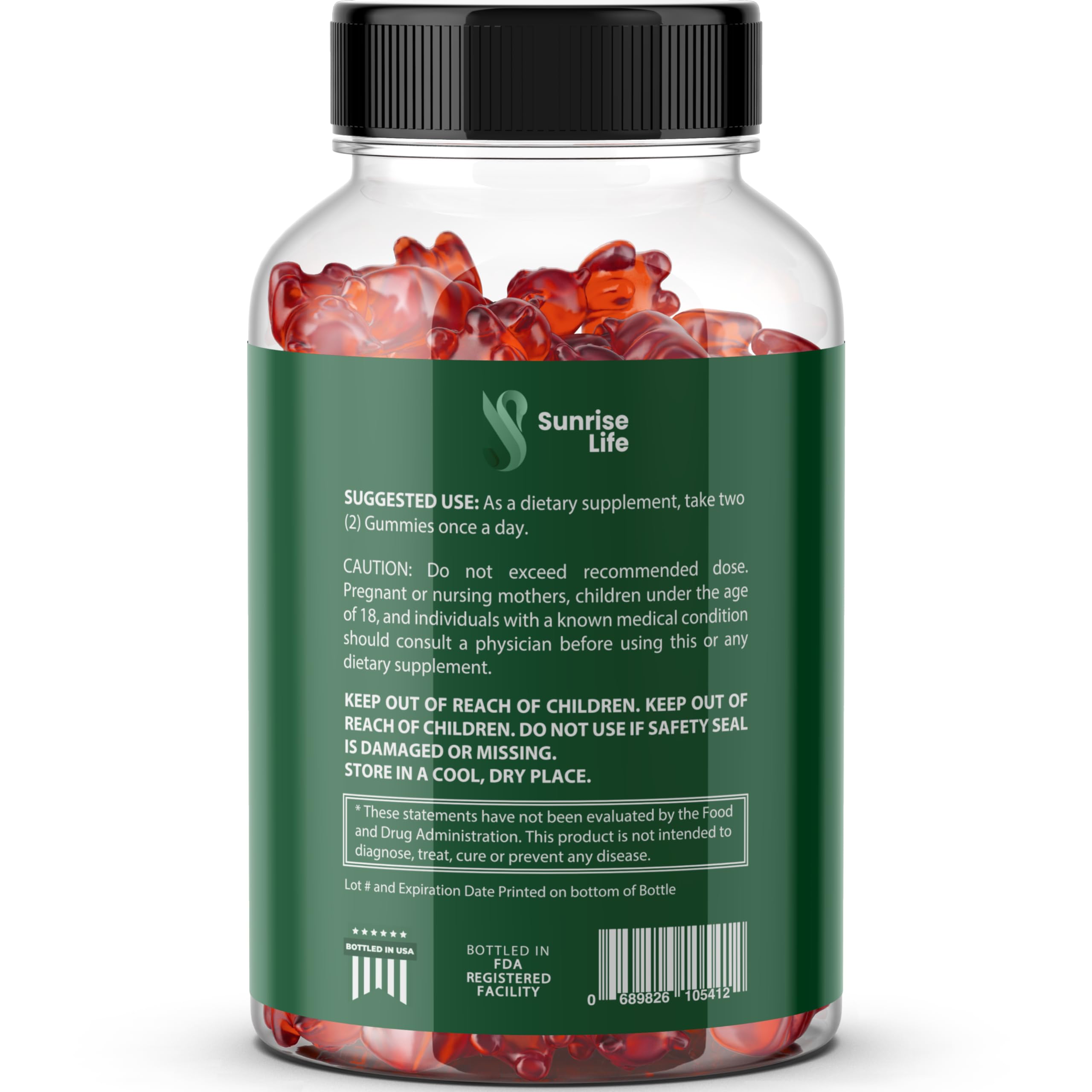 Sunrise Life ACV for Health | Keto Gummies | Weight Loss, Ketosis Support | Pomegranate Sunrise Life