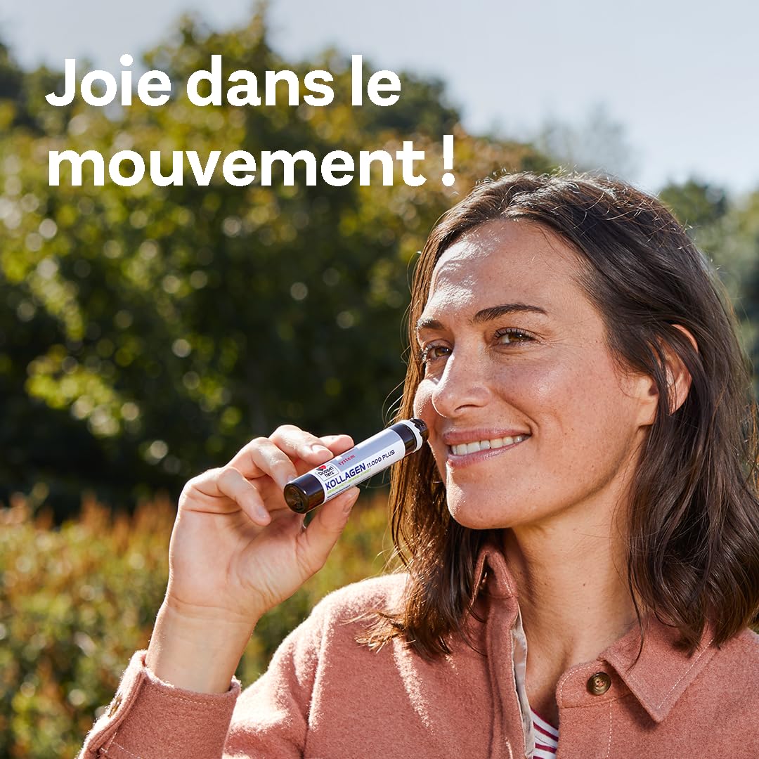 Doppelherz - Kollagen 11000 Plus - Collagen hydrolysate, chondroitin Sulphate, Vitamins C and D and Trace Elements Doppelherz